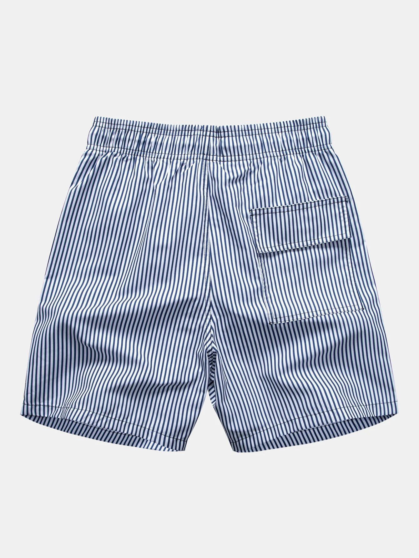 Turtle Print Hemd mit Knöpfen & gestreifte Badeshorts - Image 5