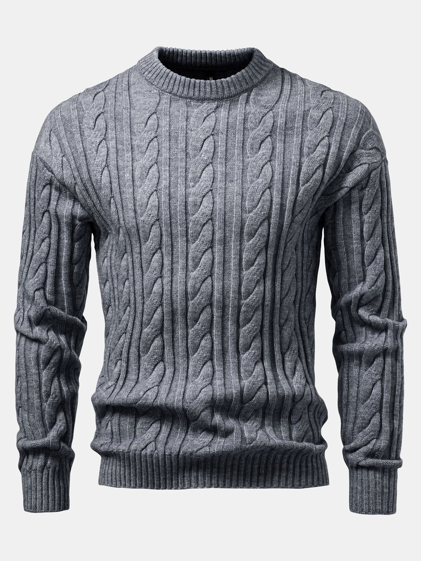 Twist Jacquard Pullover mit Rundhalsausschnitt - Image 3