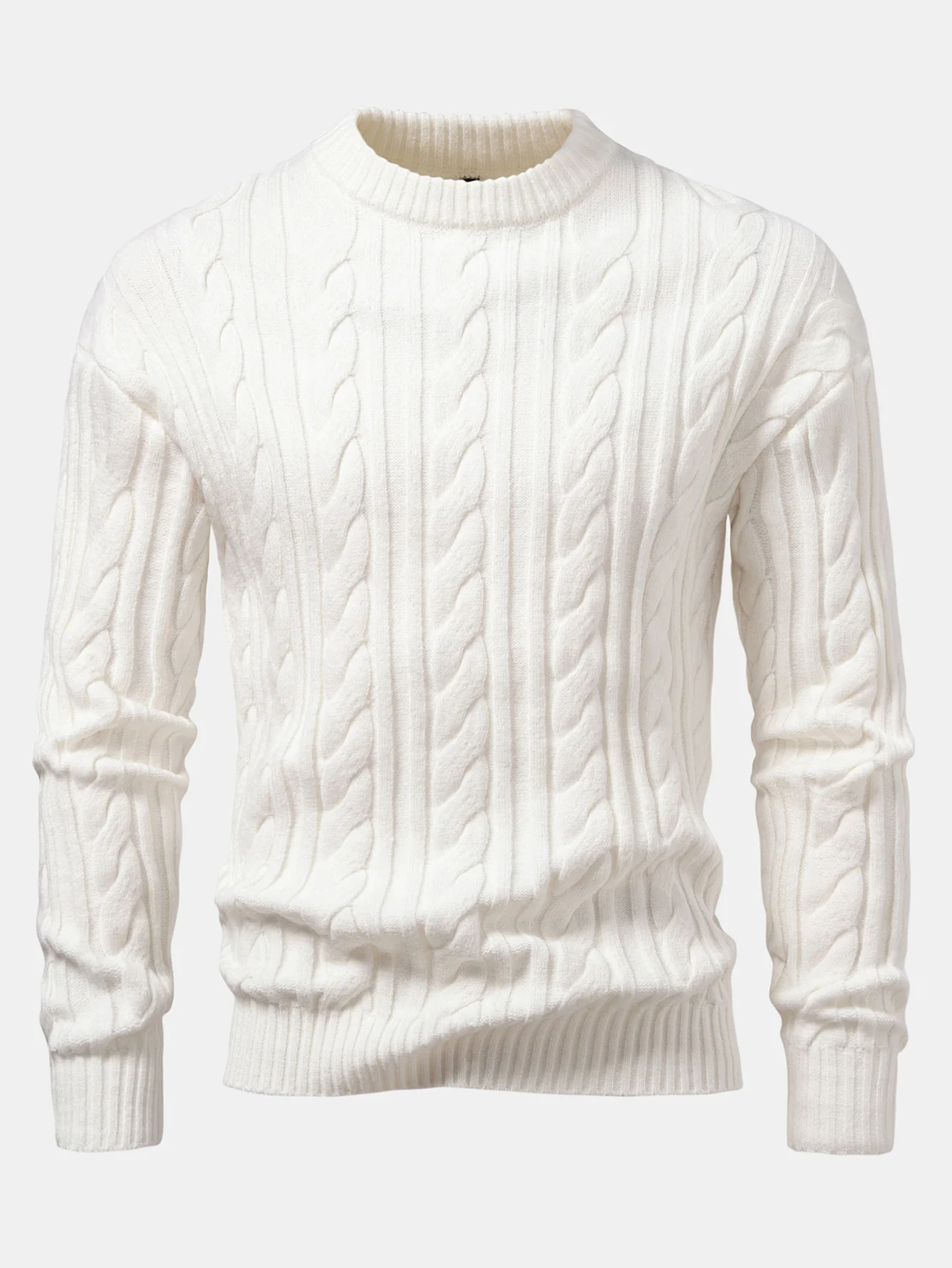 Twist Jacquard Pullover mit Rundhalsausschnitt - Image 5