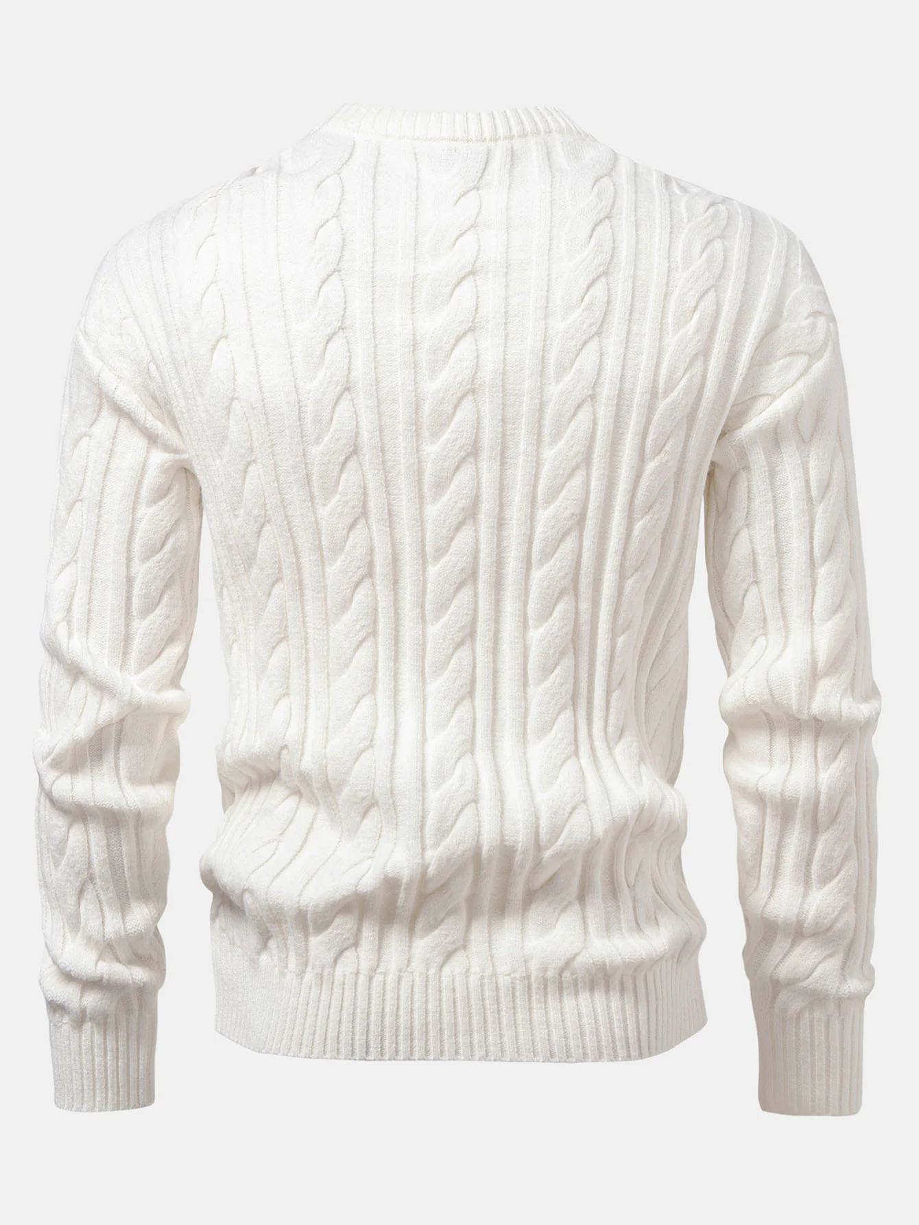 Twist Jacquard Pullover mit Rundhalsausschnitt - Image 6