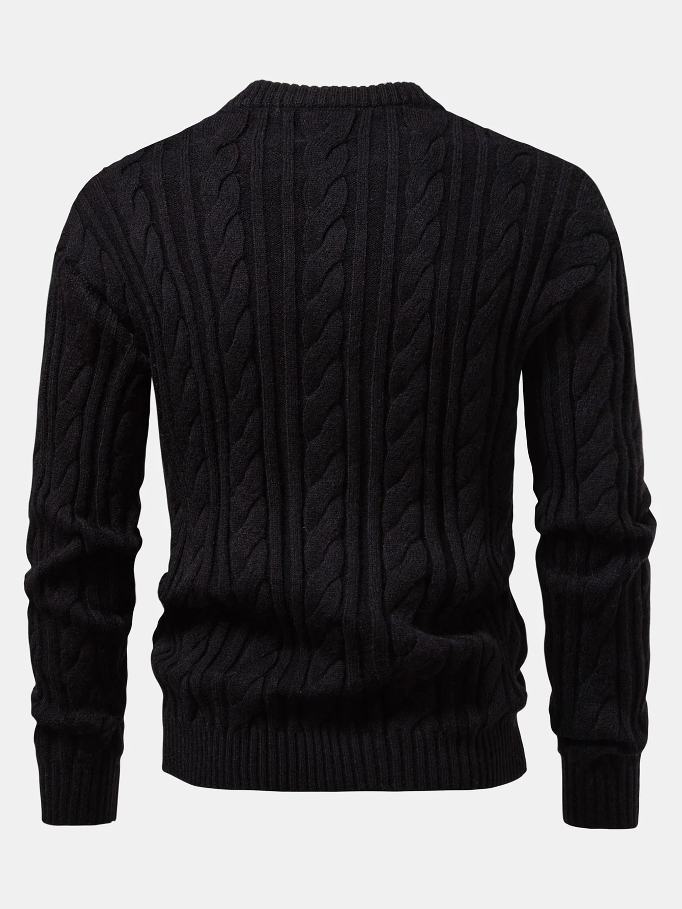 Twist Jacquard Pullover mit Rundhalsausschnitt - Image 8