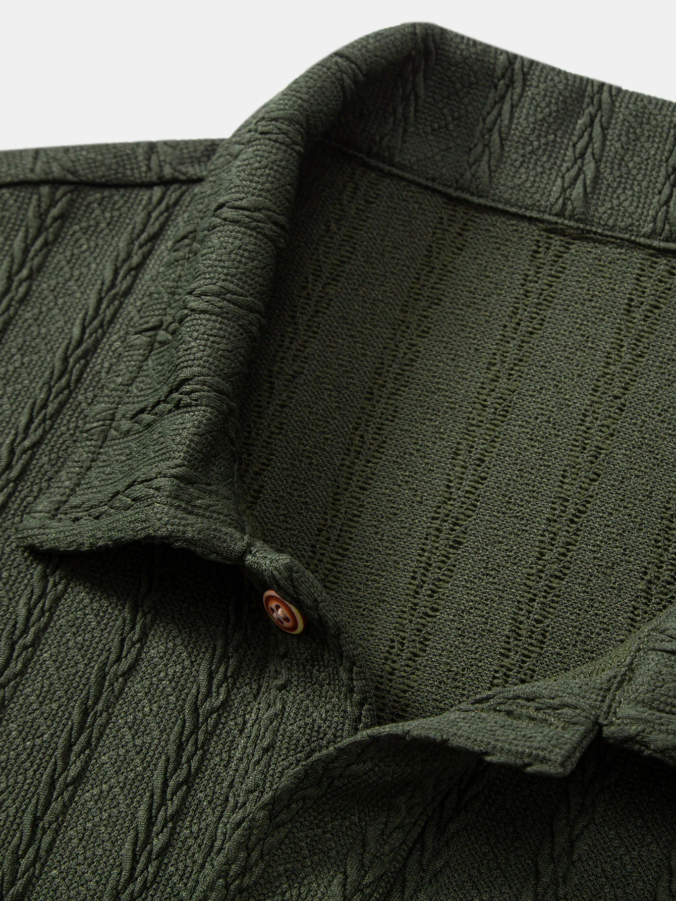 Twist Texture Knit Poloshirts Shirt - Image 7