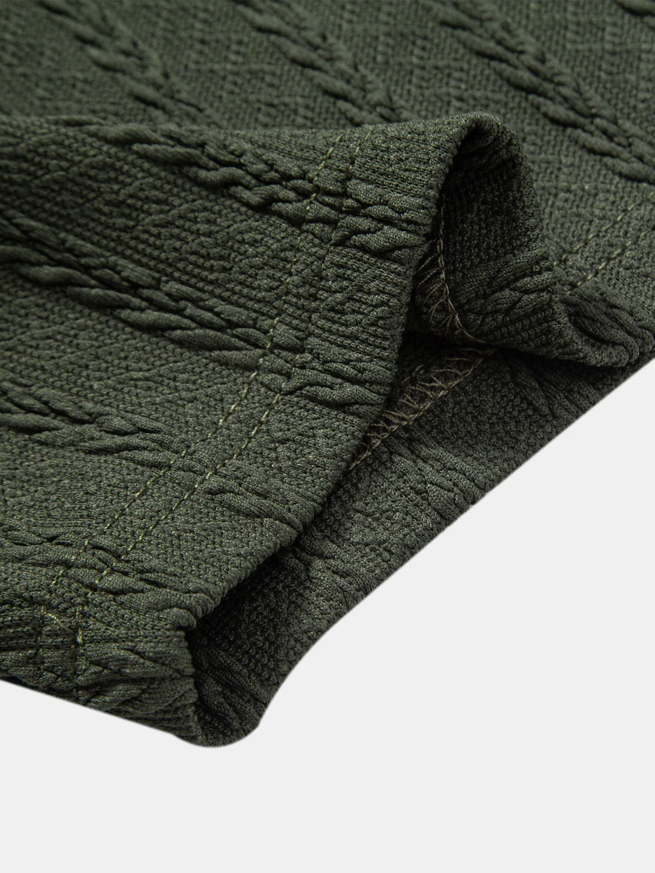 Twist Texture Knit Poloshirts Shirt - Image 9