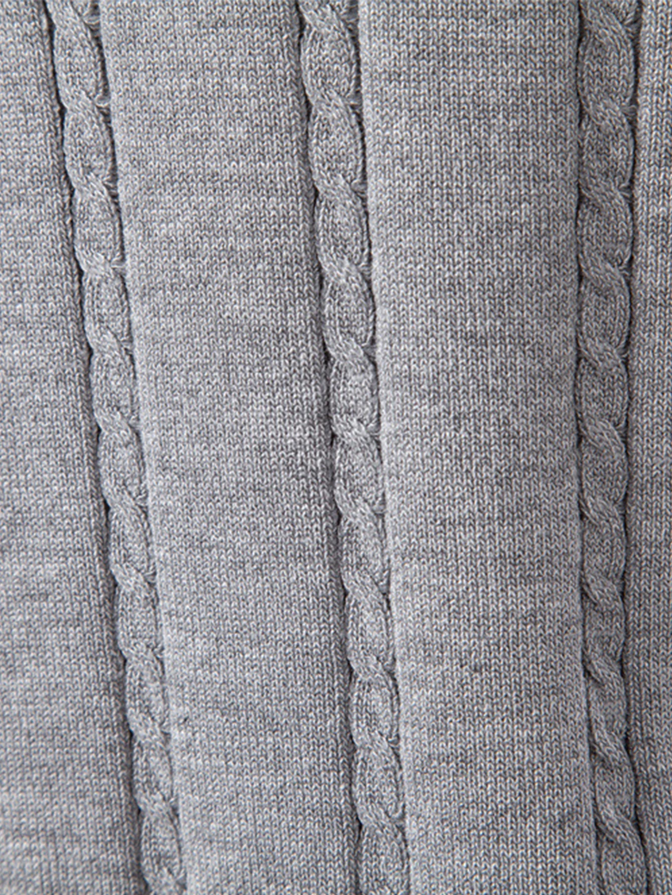 Twist V-Ausschnitt Strickpulloverweste - Image 13