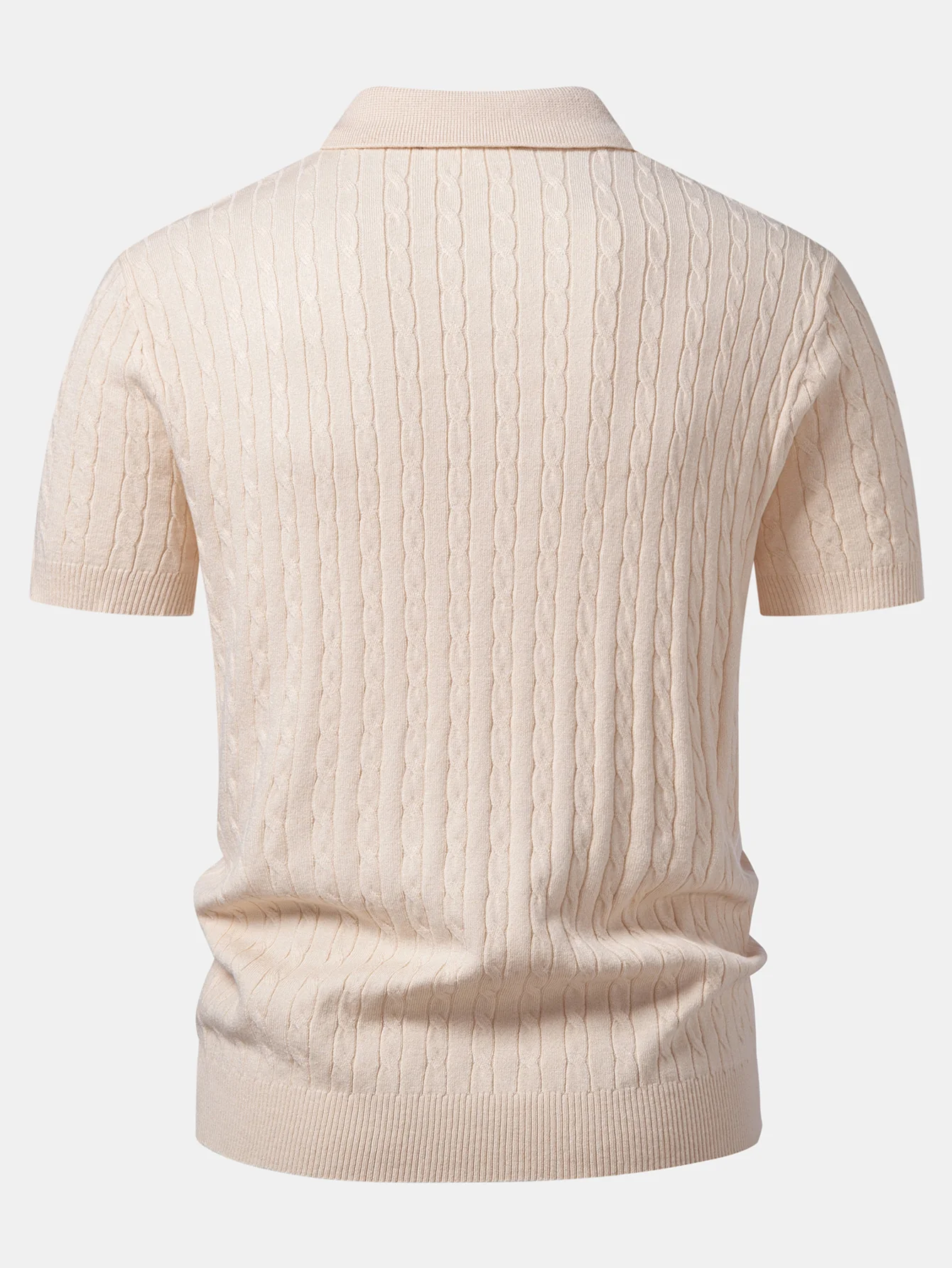 Twisted Jacquard Knit Polo - Image 10