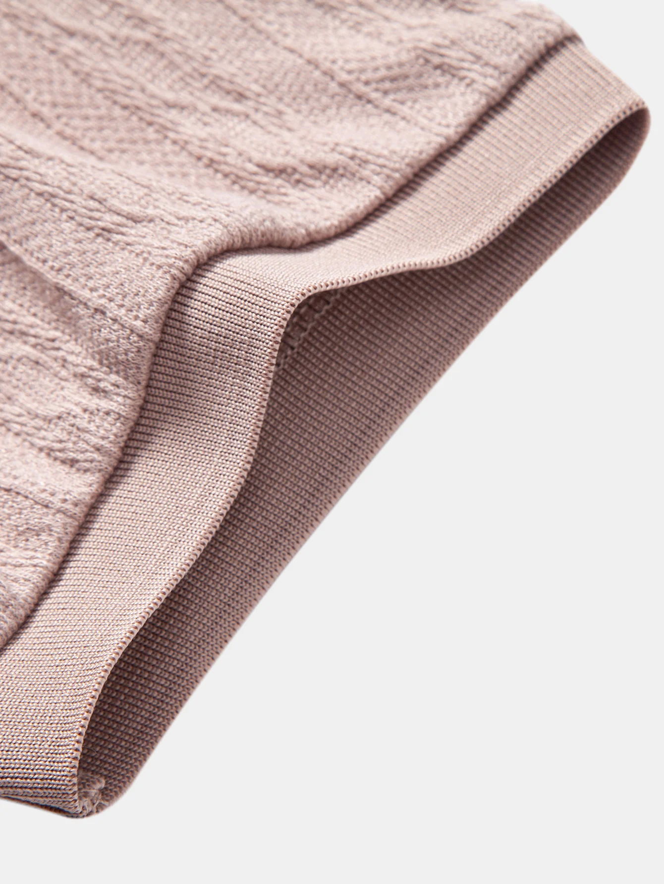 Twisted Jacquard Zipper Polo - Image 11