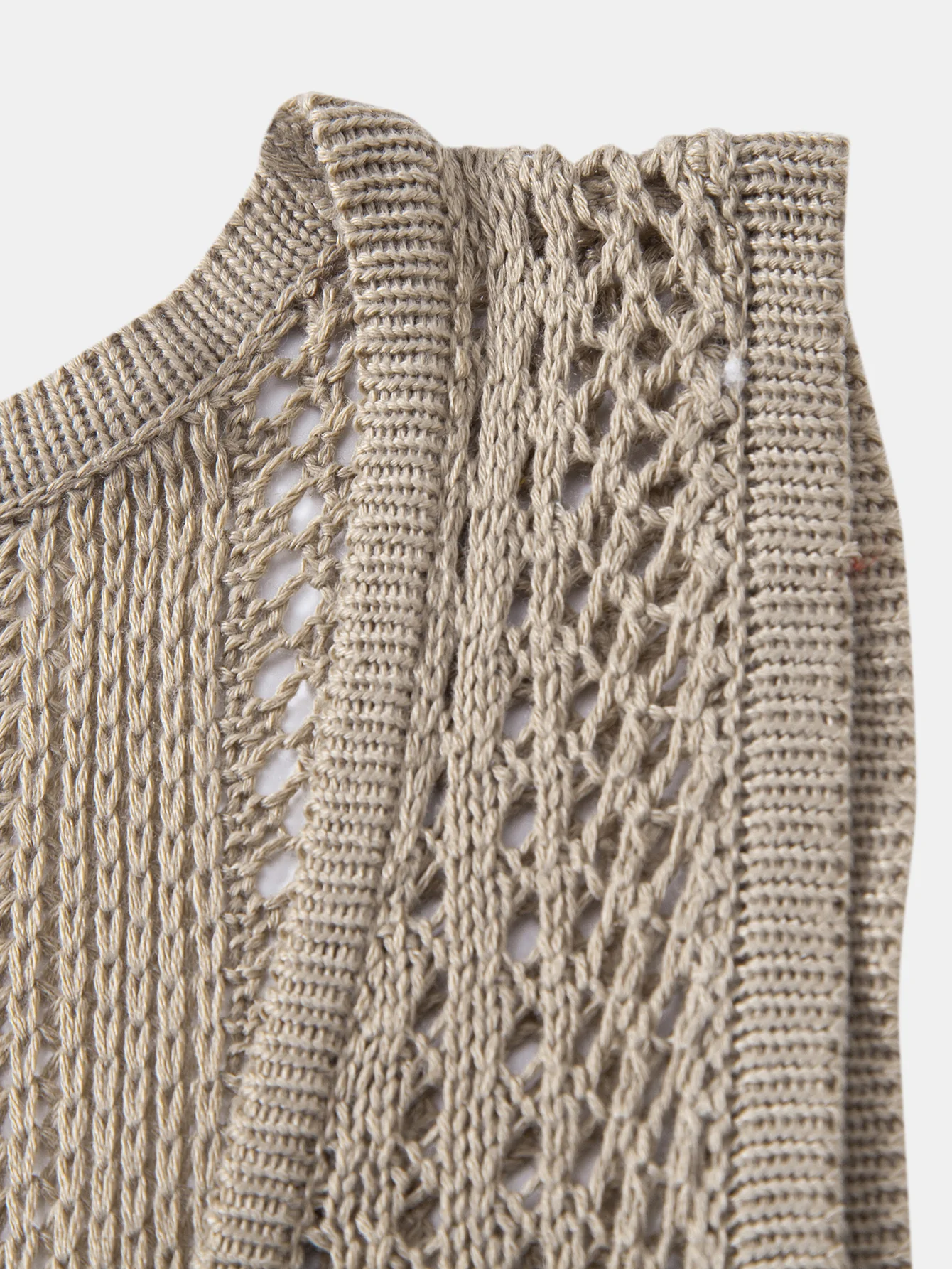 U-Neck Crocheted Tank Top - Image 8