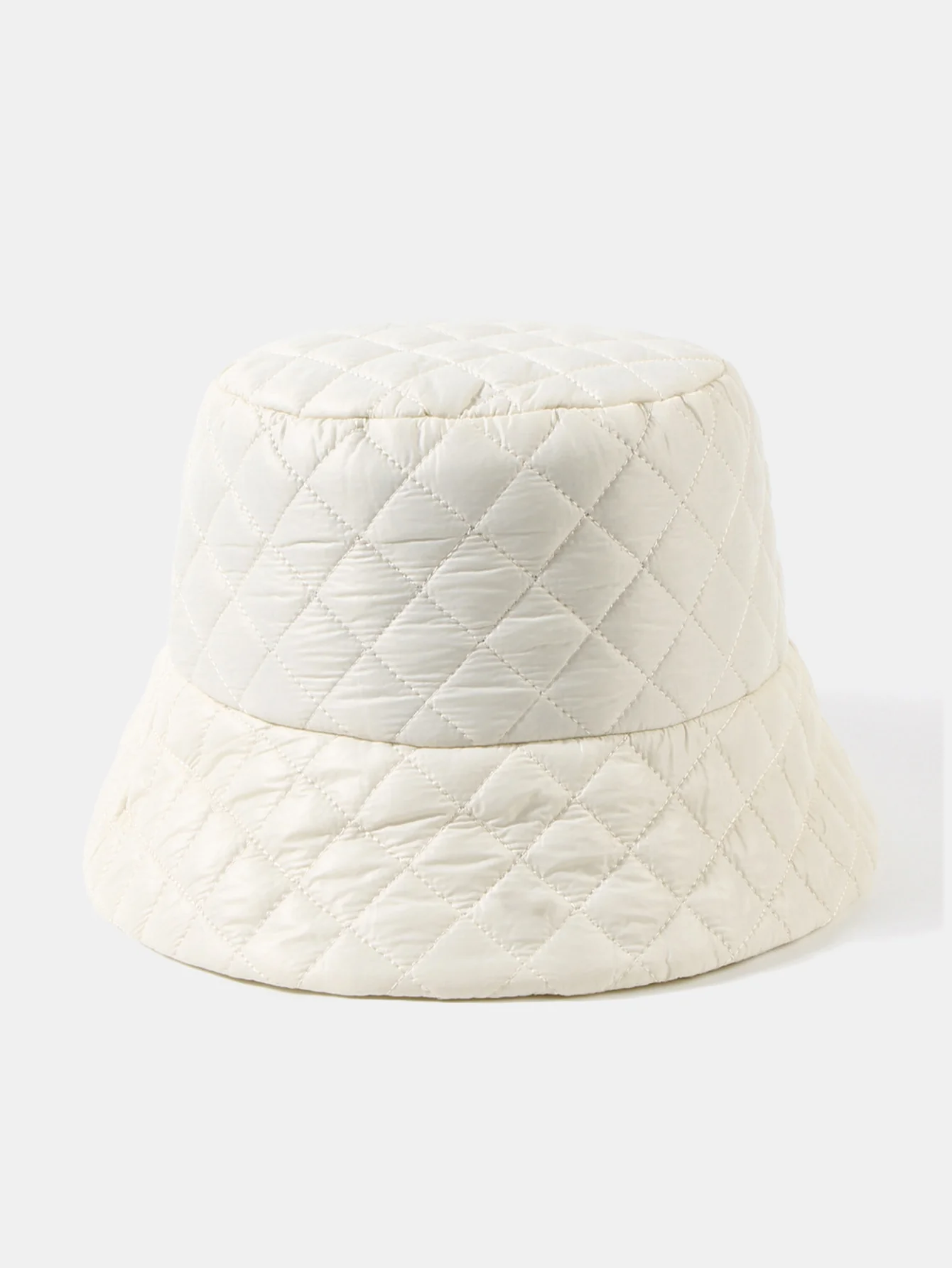 Ultra-light Thick Quilted Solid Color Fisherman Hat - Image 12