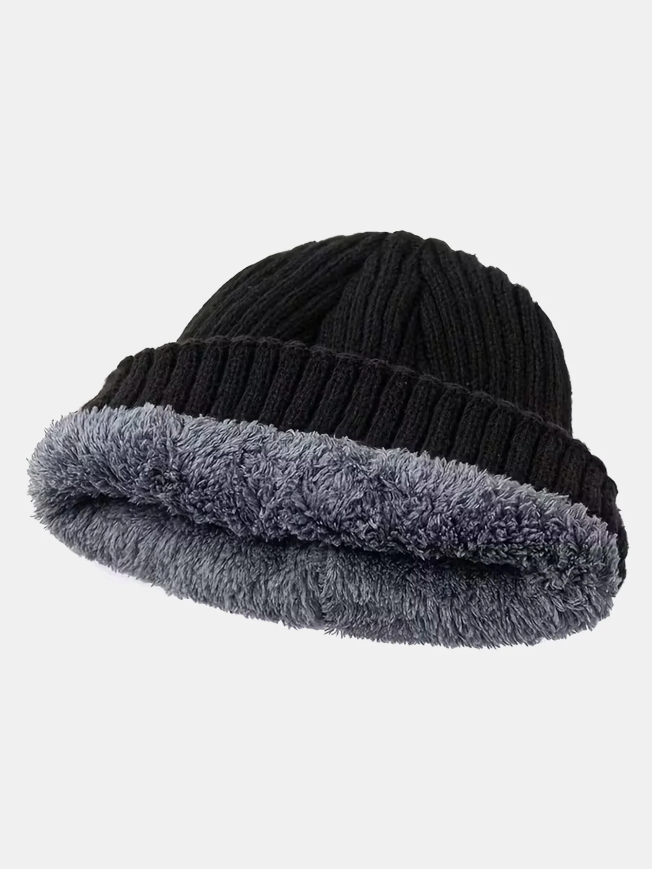 Unisex Warm Thick Windproof Knit Beanie Hat - Image 6