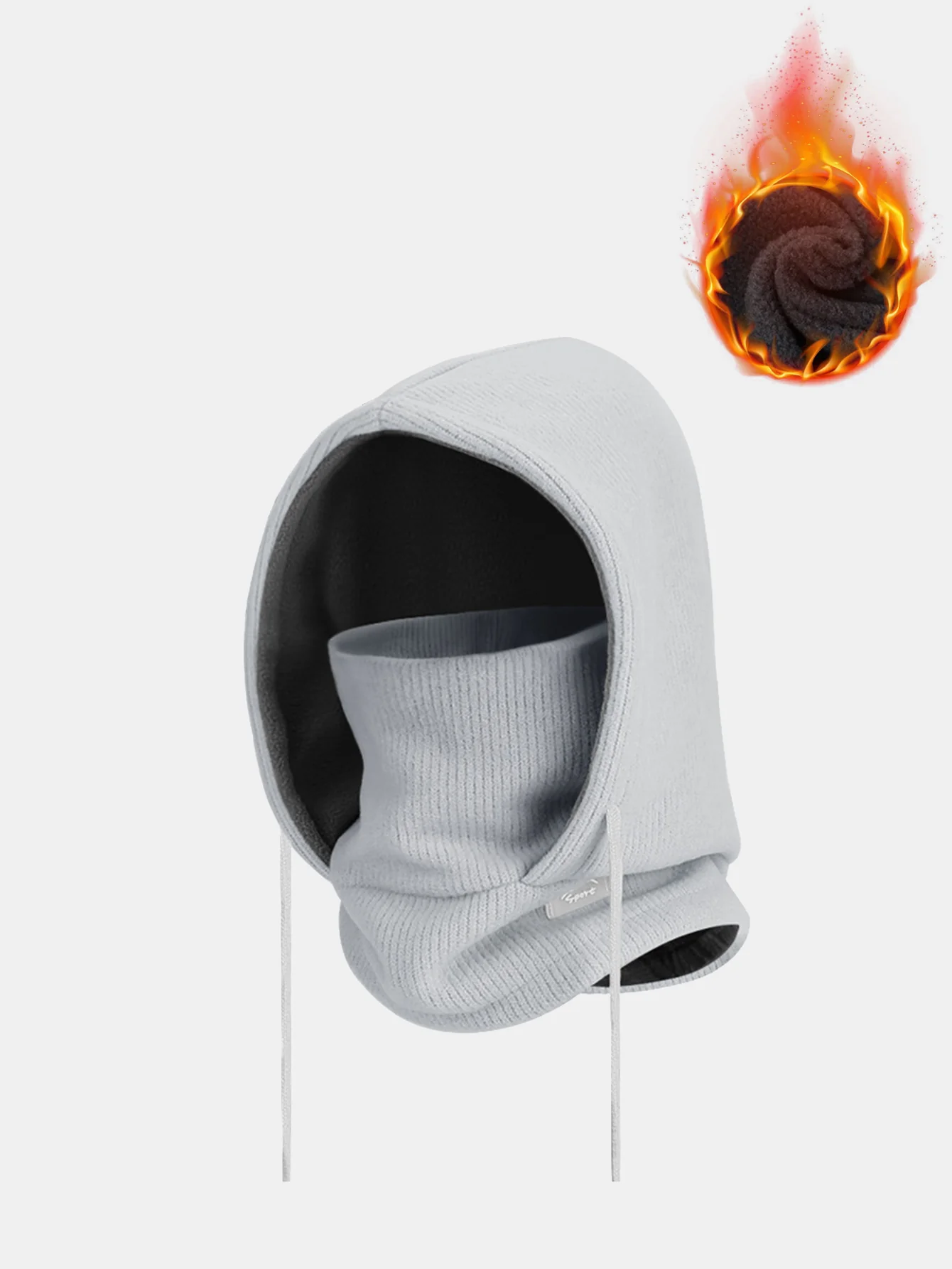 Unisex Warm Windproof Knitted Balaclava Hat With Ski Mask Face Cover - Image 5
