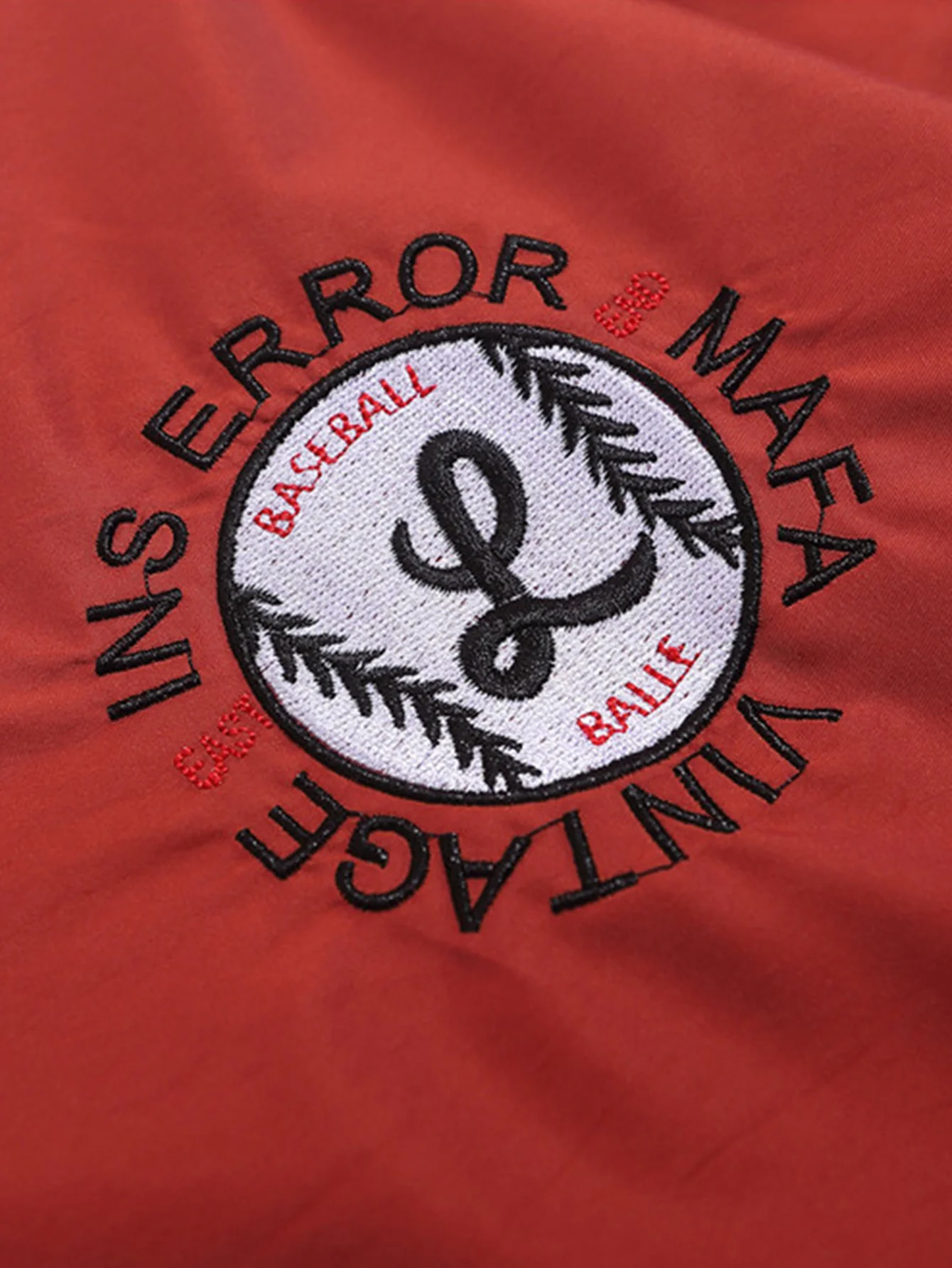 V-Ausschnitt Baseball Sweatshirt - Image 5