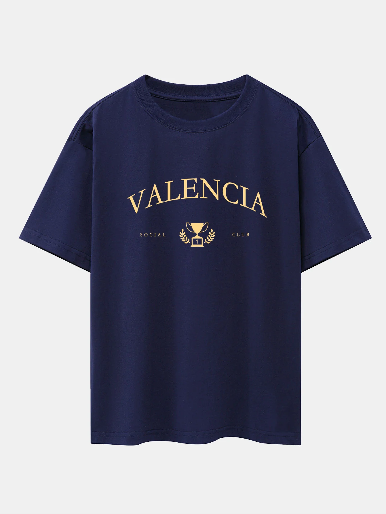 Valencia Print Drop Shoulder Oversize T-Shirt - Image 10