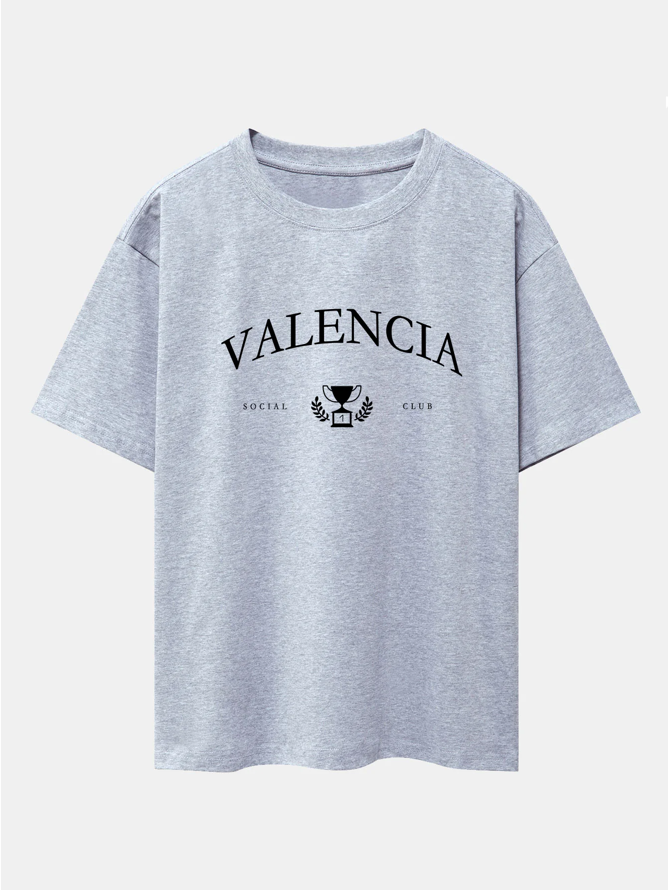 Valencia Print Drop Shoulder Oversize T-Shirt - Image 13