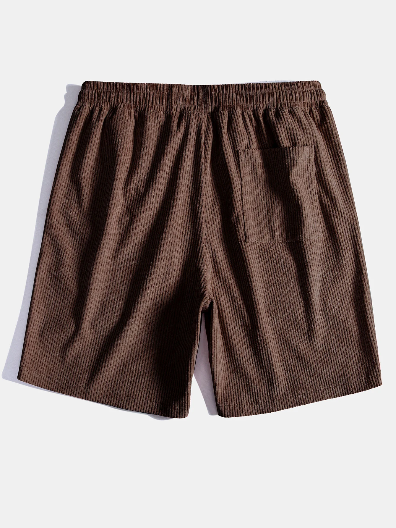 Valencia Print Drop Shoulder Oversize T-Shirt & Corduroy Drawstring Shorts - Image 5