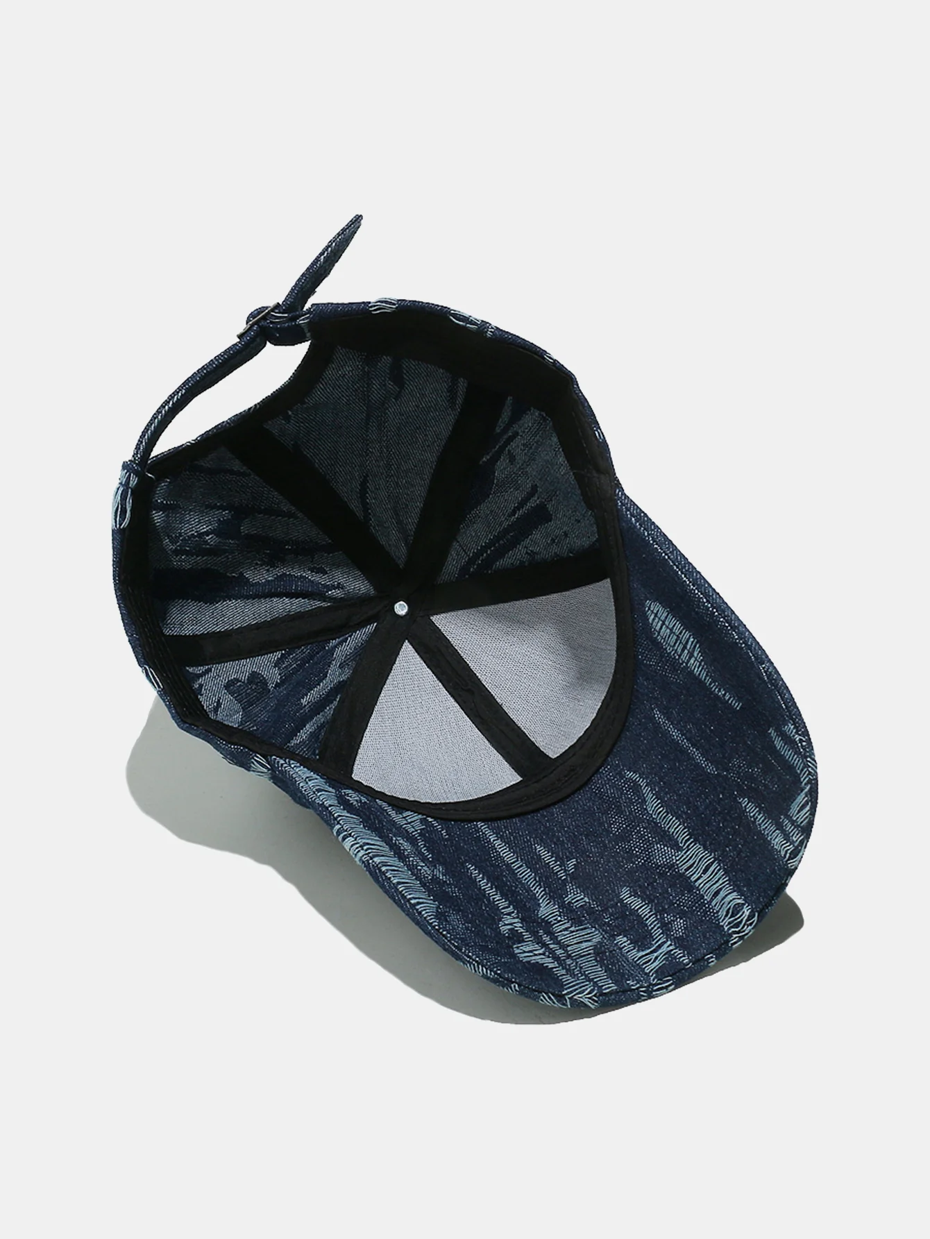 Vintage Abgenutzte Denim Baseballmütze - Image 5