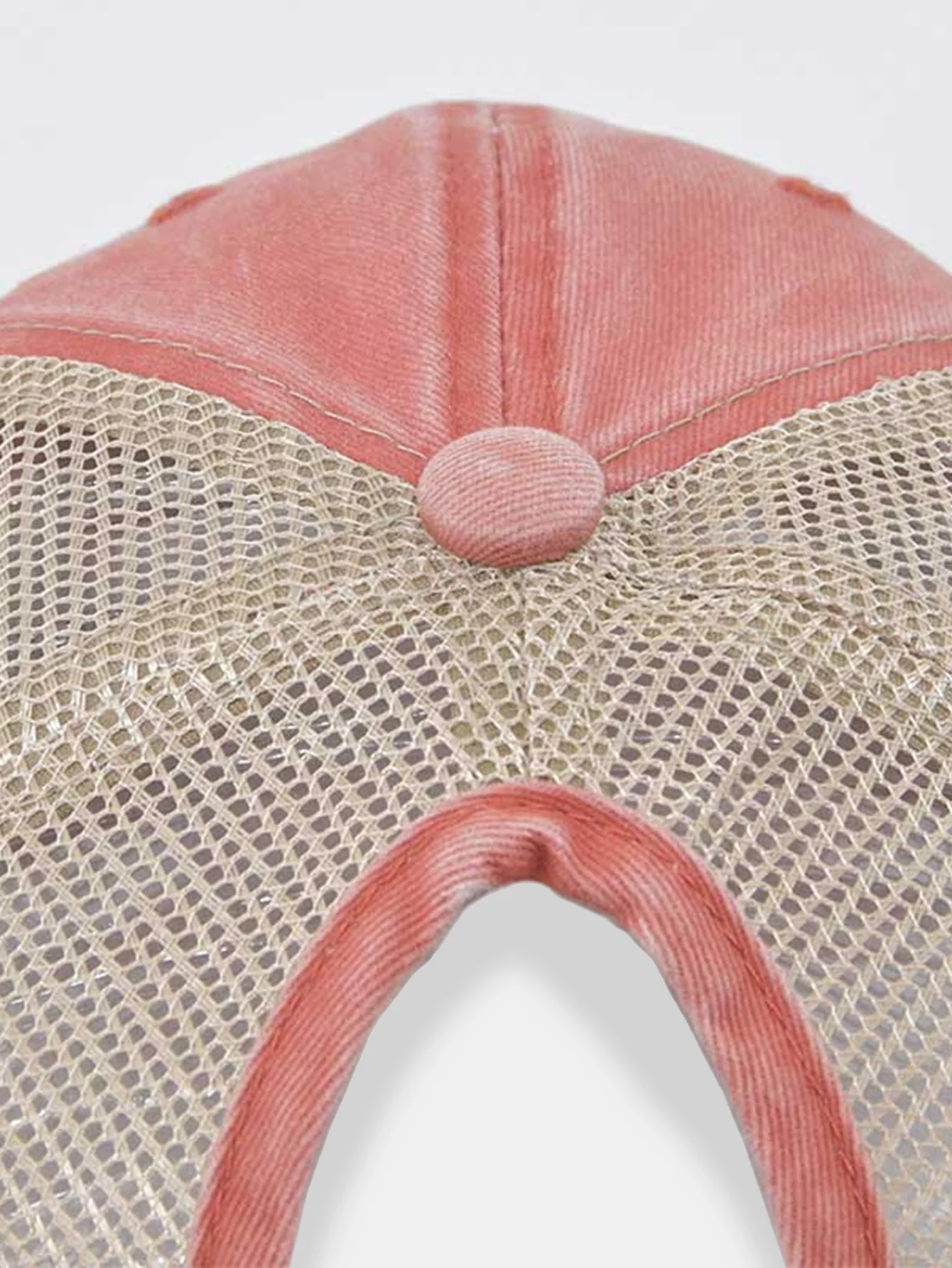 Vintage Used Mesh Pferdeschwanz Baseballkappe - Image 13