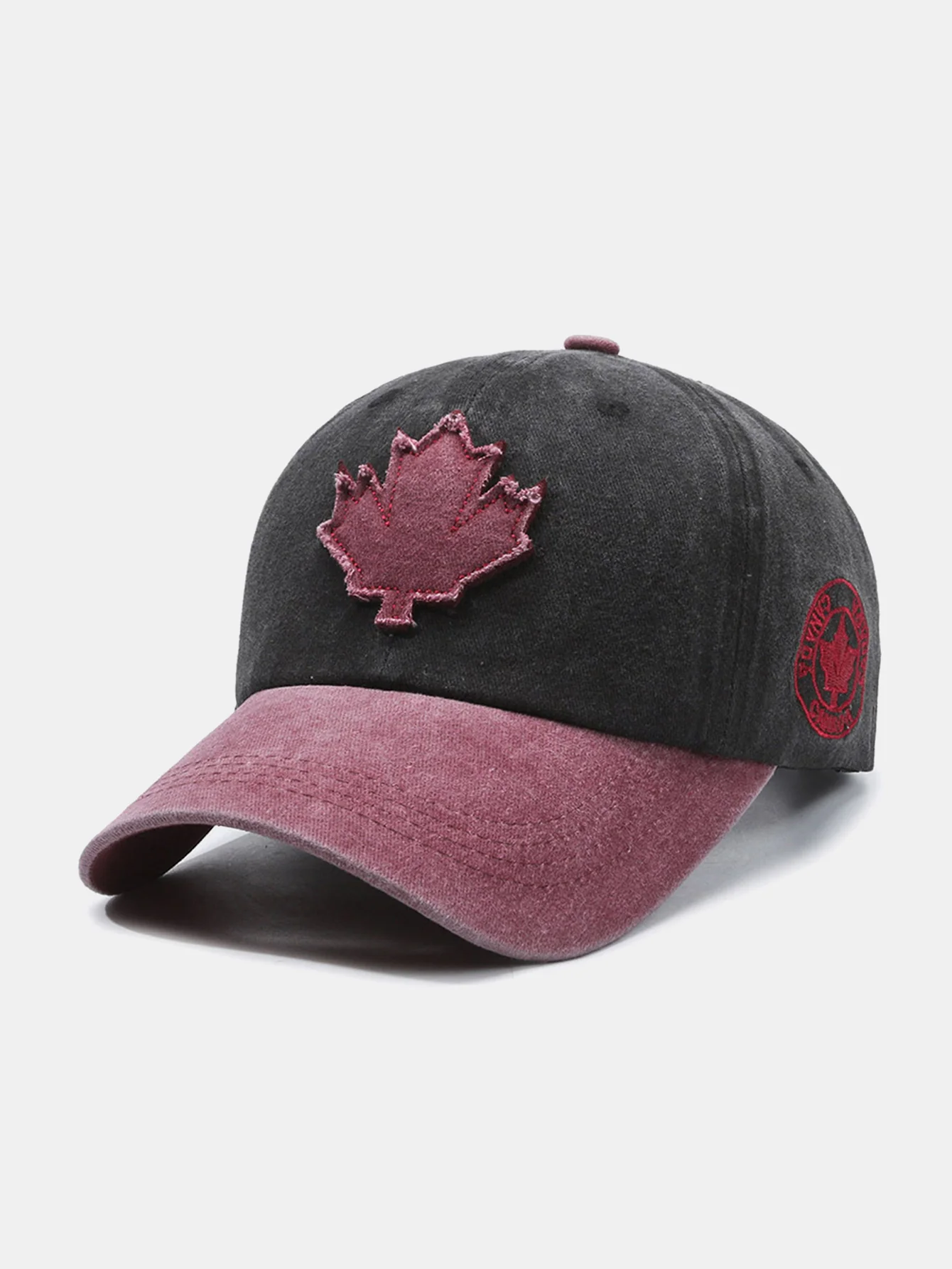 Vintage Maple Leaf Patch Baseballkappe - Image 10
