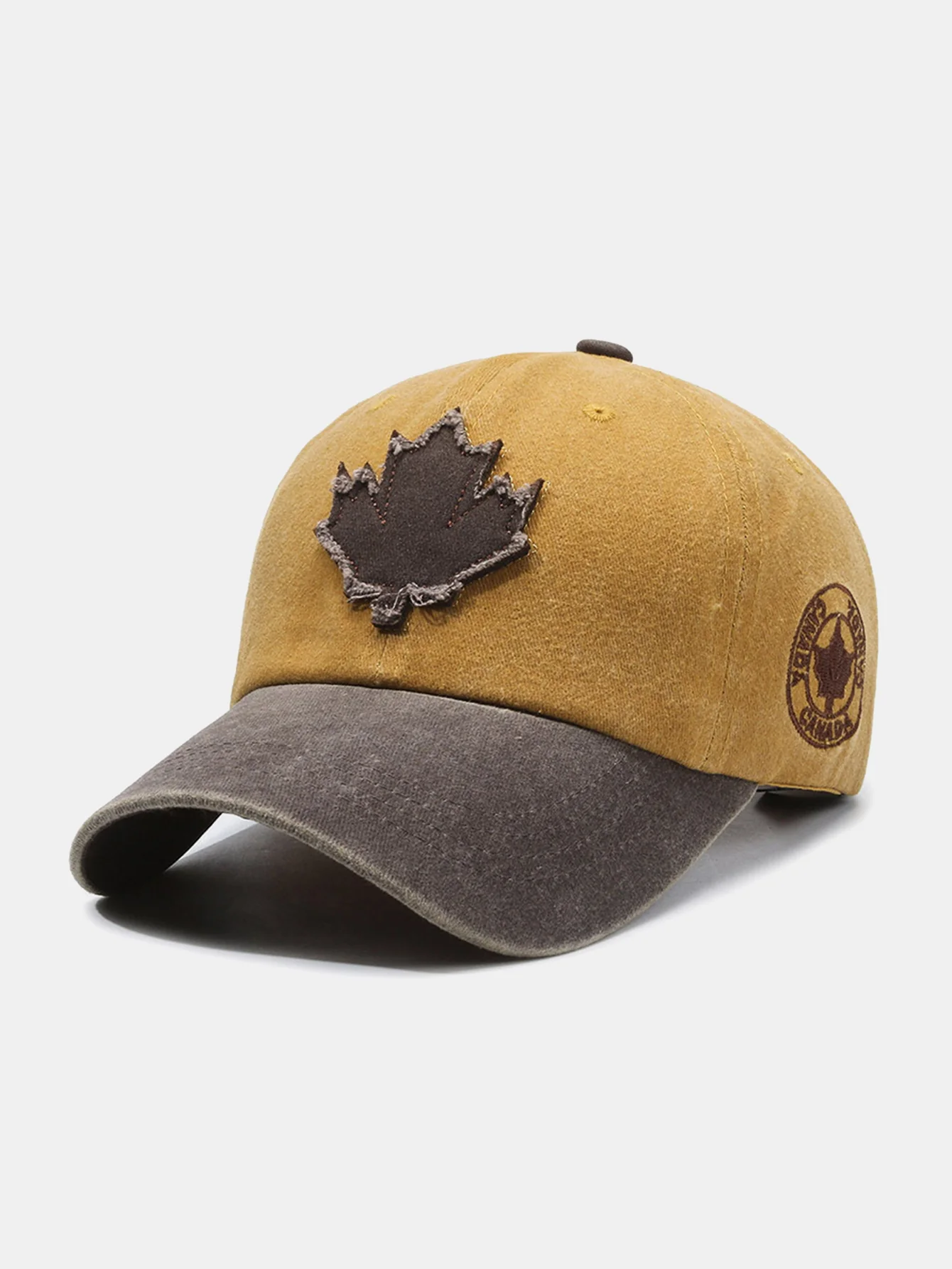 Vintage Maple Leaf Patch Baseballkappe - Image 7
