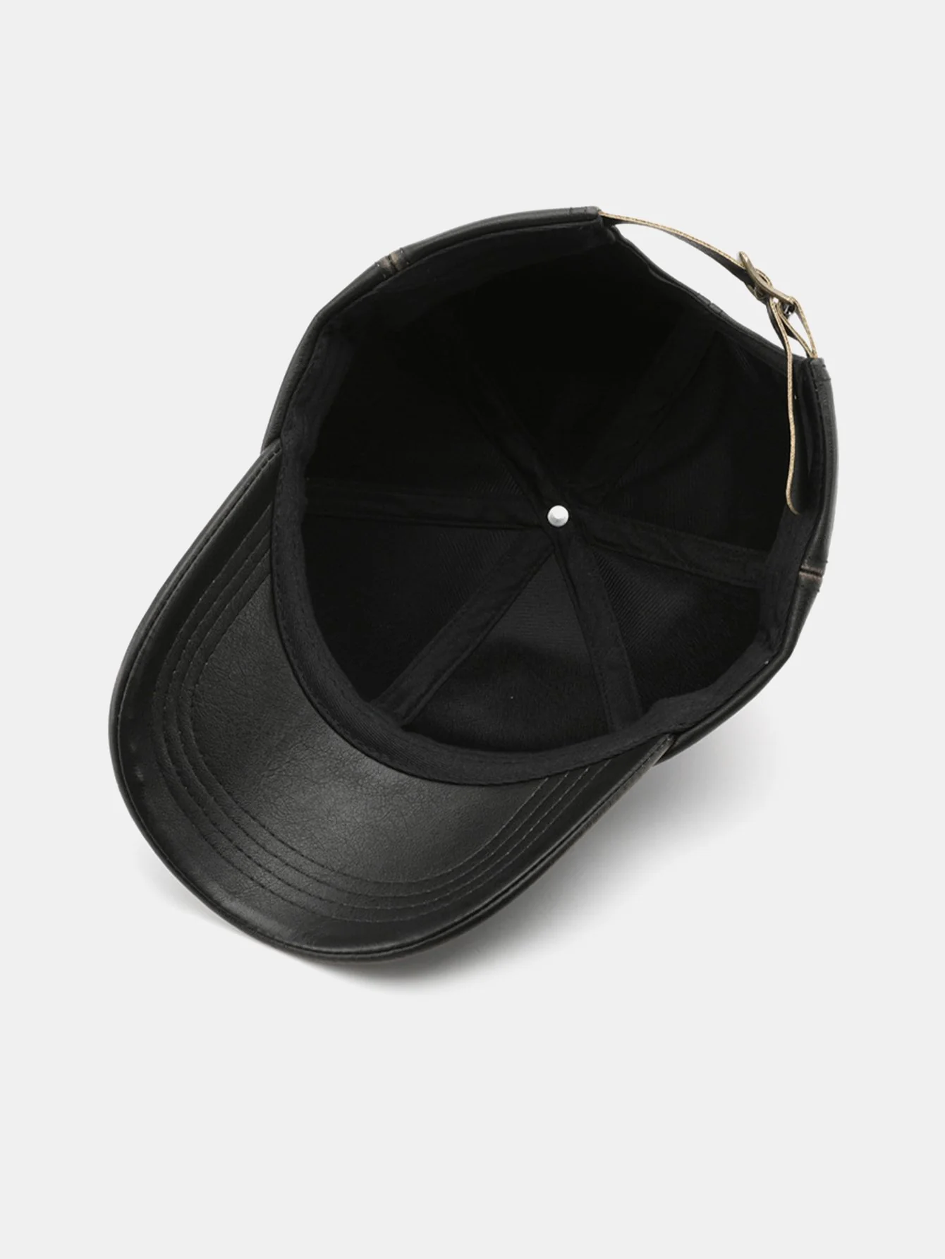 Vintage PU-Leder verwitterte Baseballmütze - Image 7