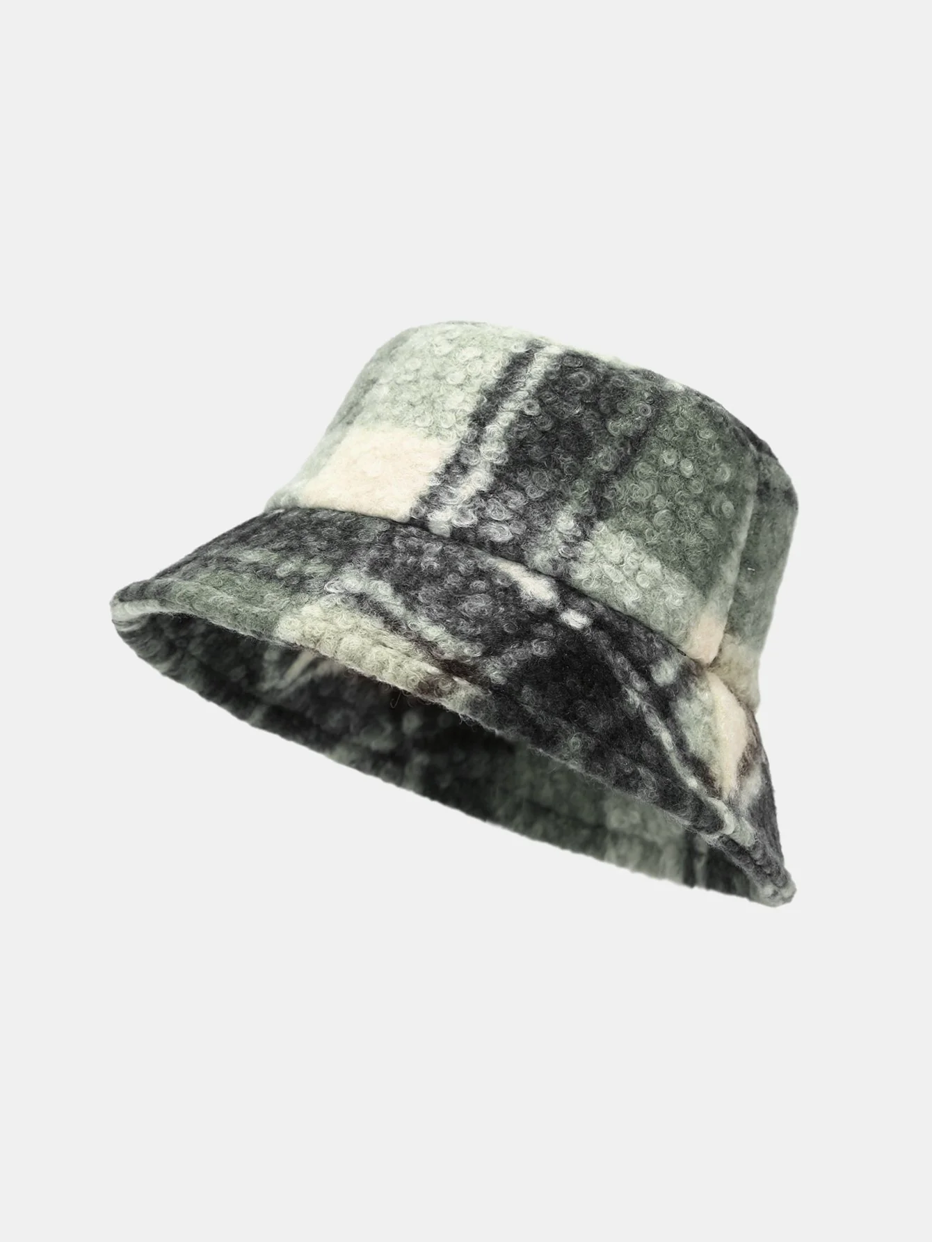 Vintage Teddy Check Warme Bucket Hat - Image 4