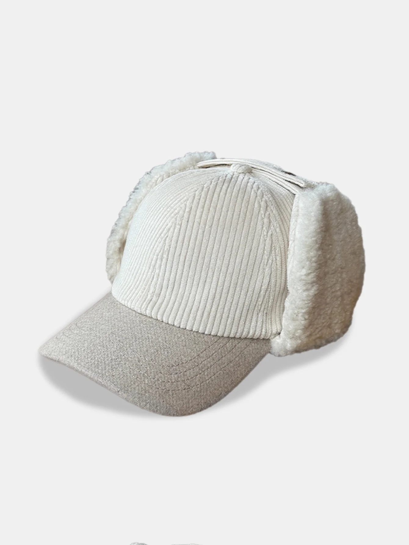 Vintage Warm Baseball Cap With Ear Flaps - Image 5