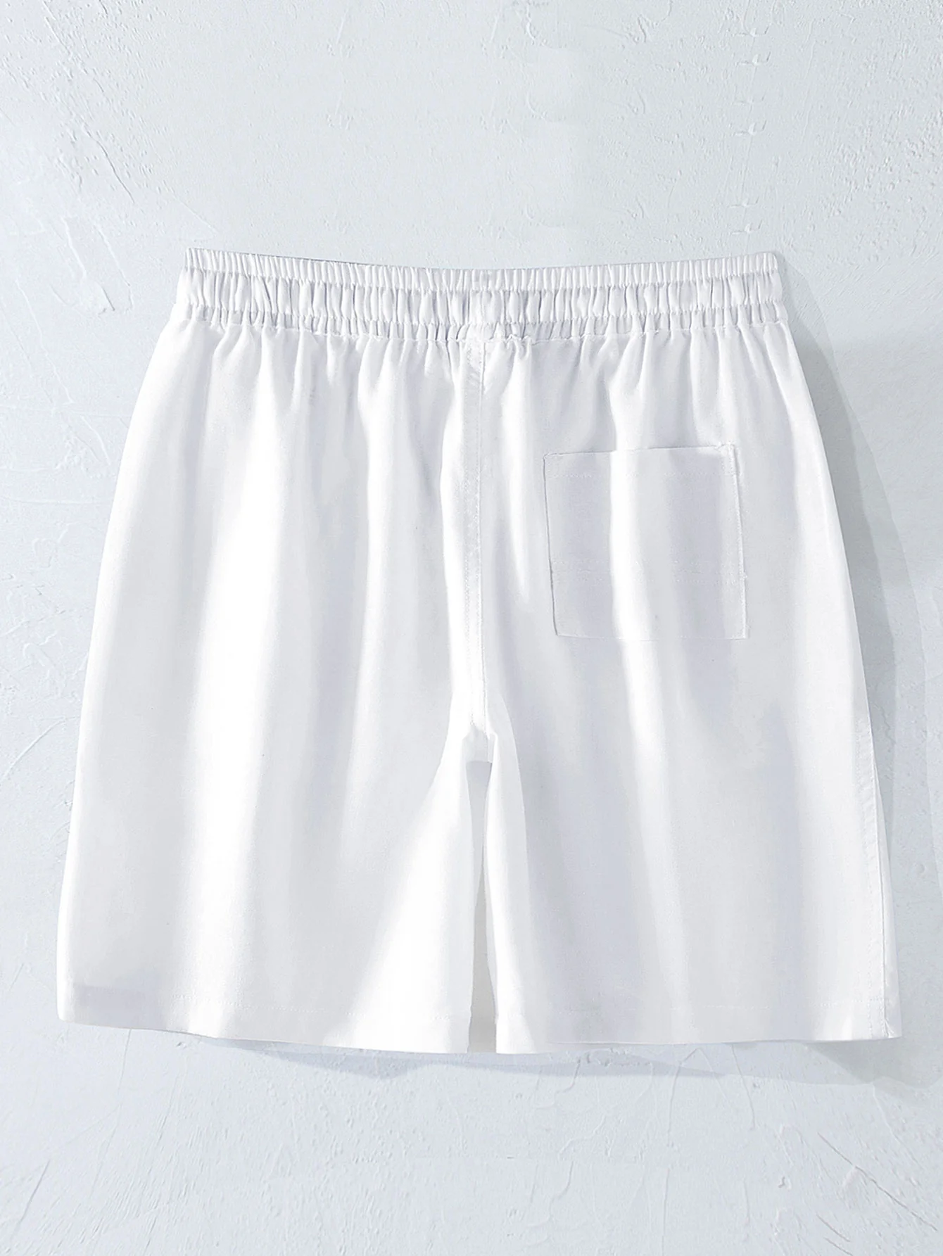 Waffel-Knopfleistenhemd & Leinen-Baumwollmischung Kordelzug Shorts - Image 16