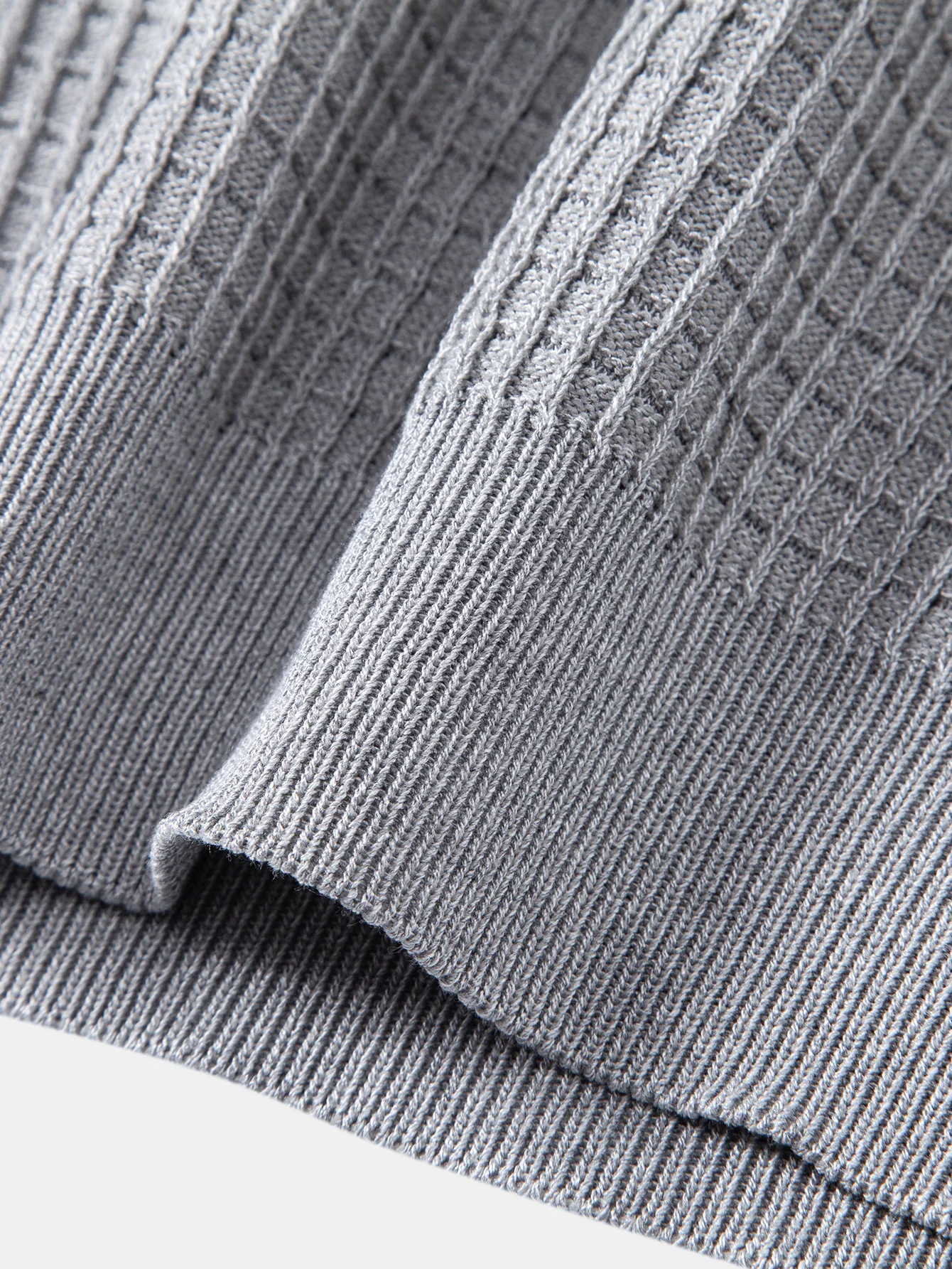 Waffle Knit T-Shirt - Image 10