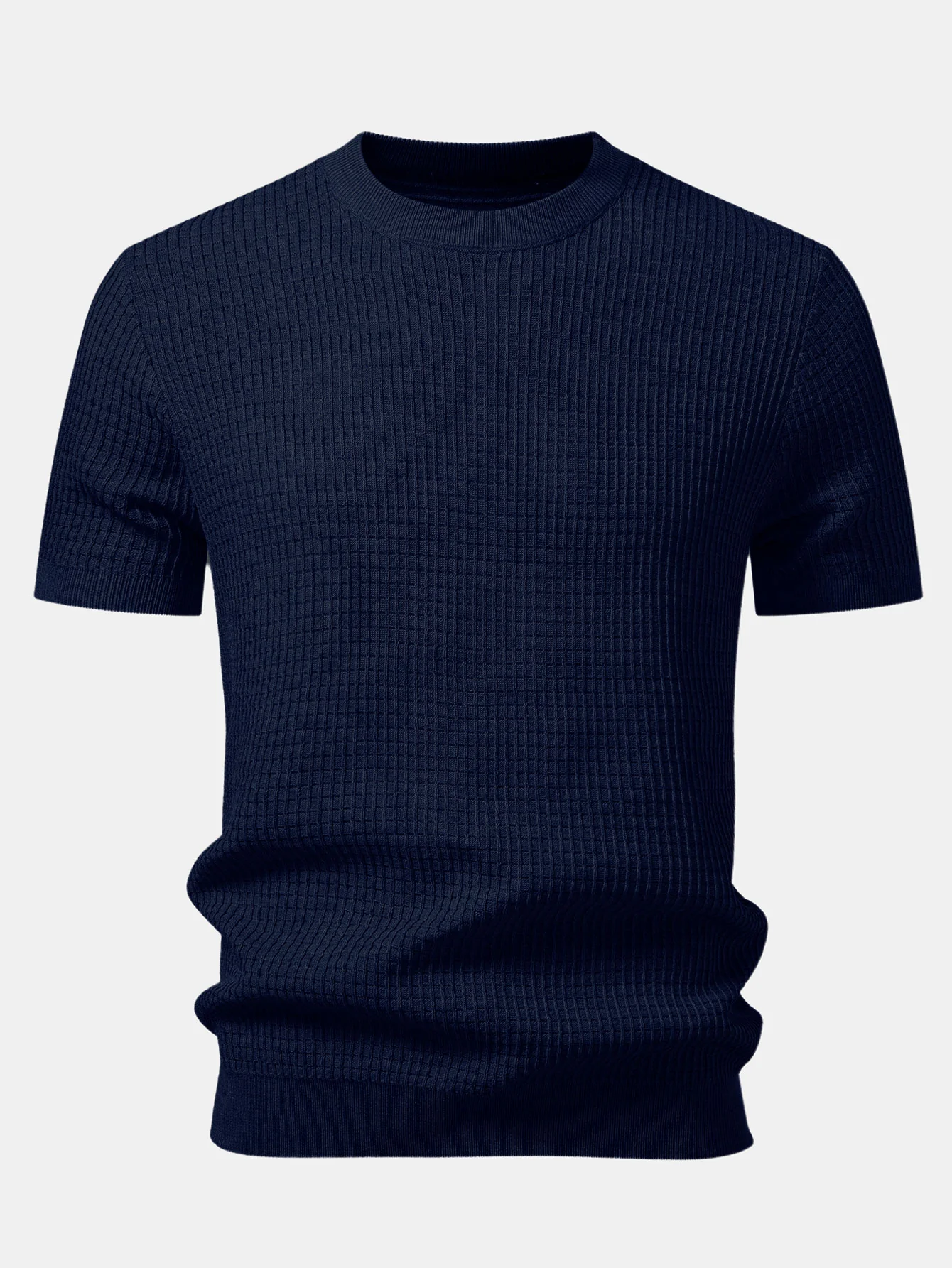 Waffle Knit T-Shirt - Image 7