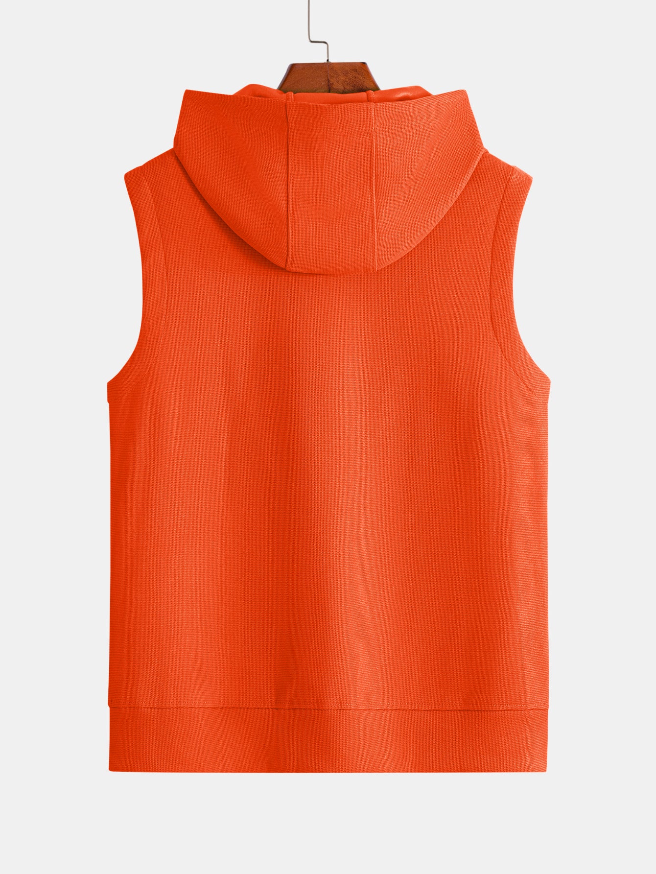 Waffle Sleeveless Hoodie - Image 10