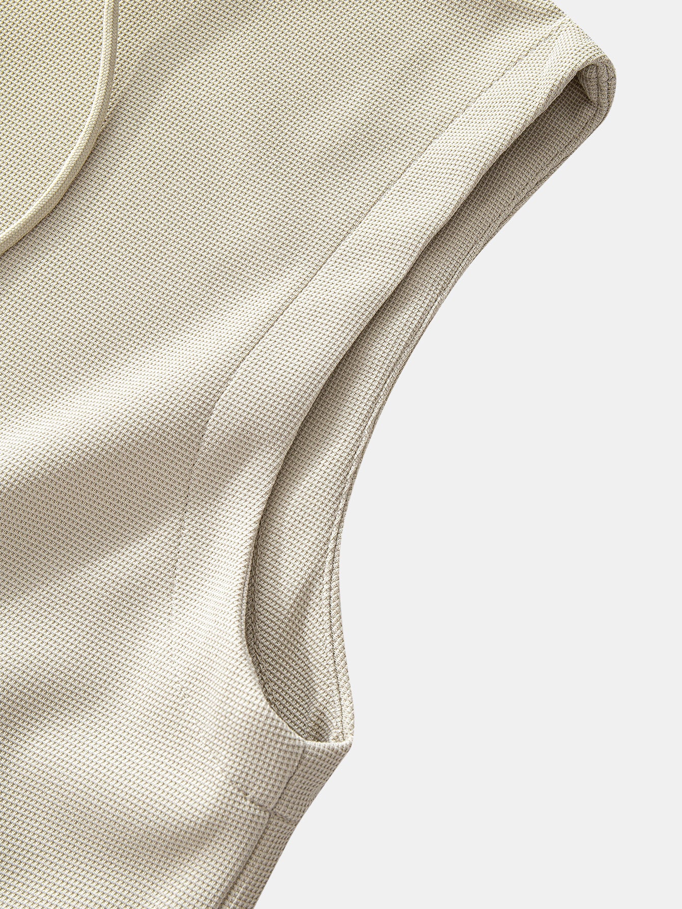 Waffle Sleeveless Hoodie - Image 13
