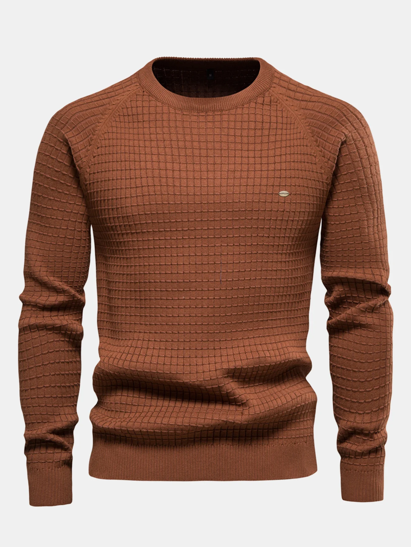 Waffelstruktur Pullover - Image 5