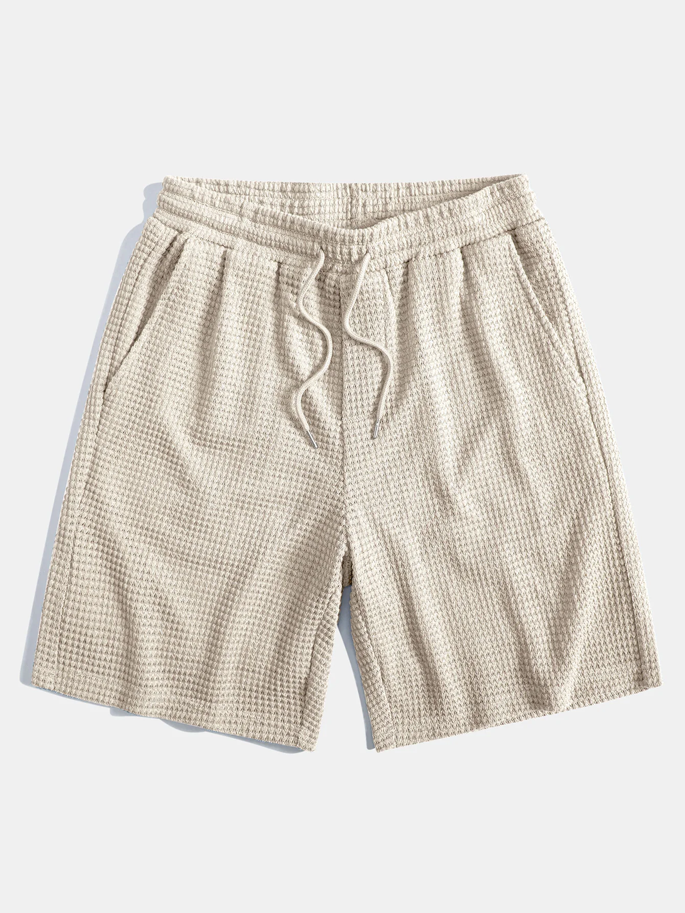 Waffelstruktur-Shorts