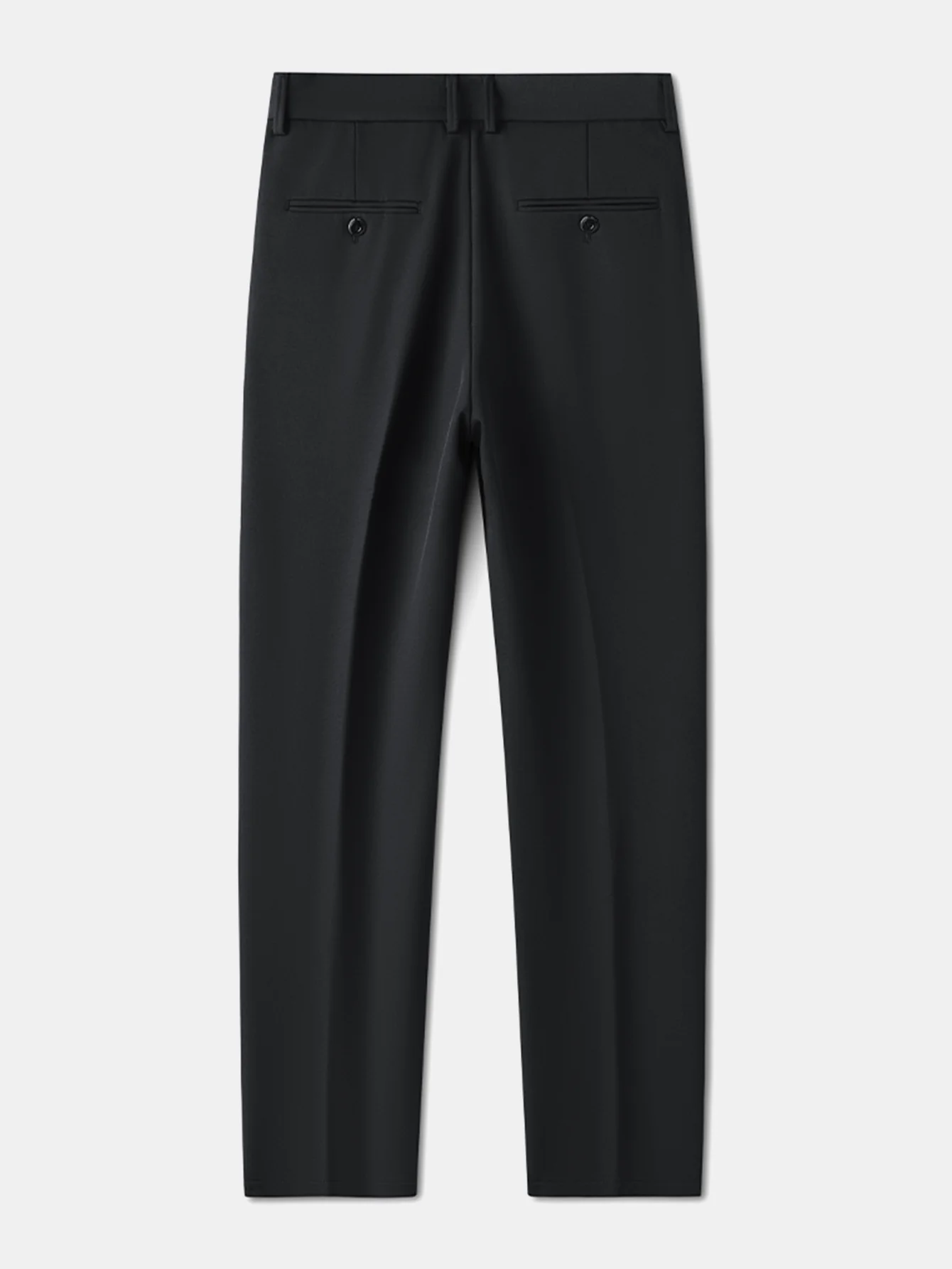 Warm Fleece-Lined Slim Fit Tapered Cropped Trousers - Image 14