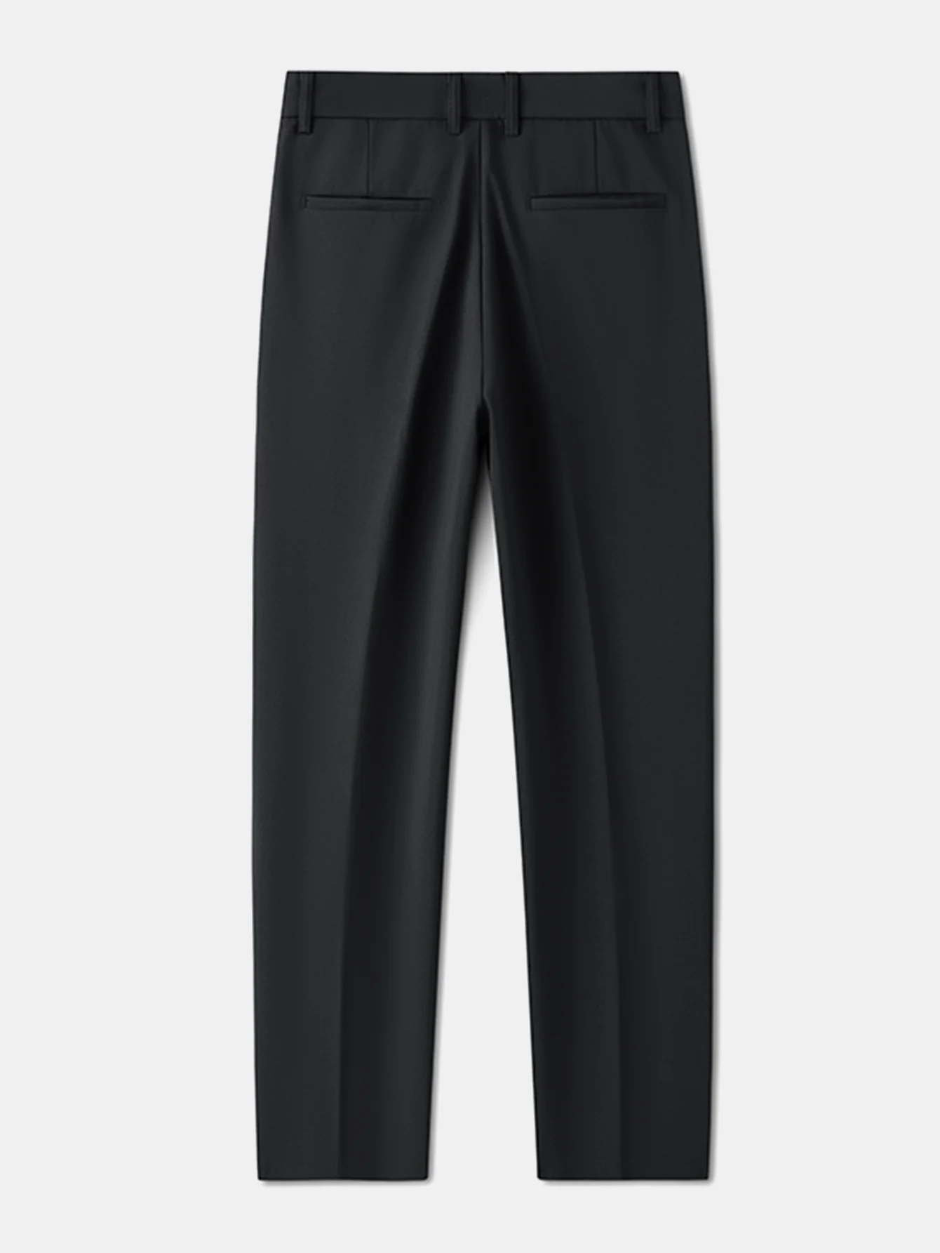 Warm Fleece-Lined Slim Fit Tapered Trousers - Image 18