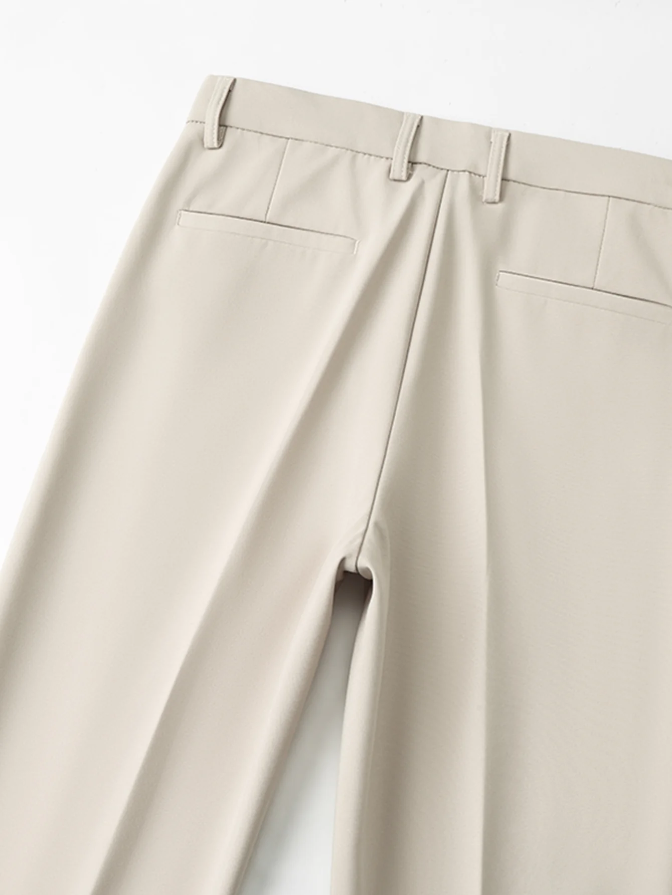 Warm Fleece-Lined Slim Fit Tapered Trousers - Image 22