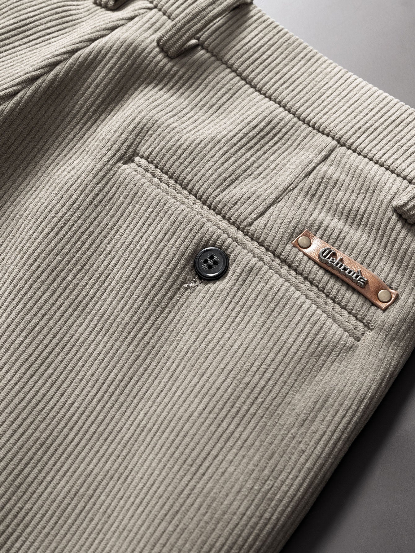 Warm Fleece-Lined Winter Straight Leg Corduroy Pants - Image 17
