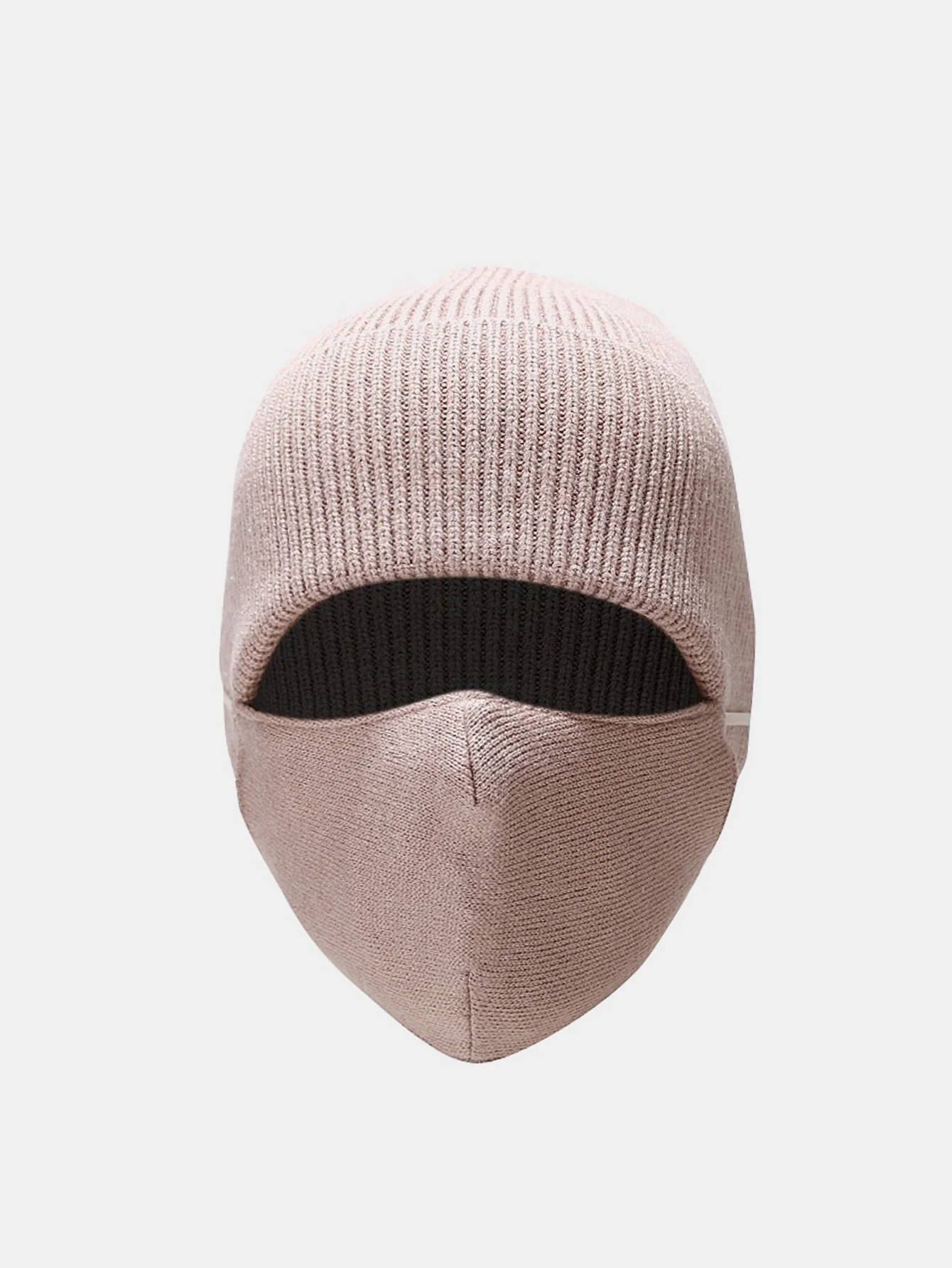 Warm Knitted Hat Face Mask Set Lightweight Ear Cheek Cover - Image 9