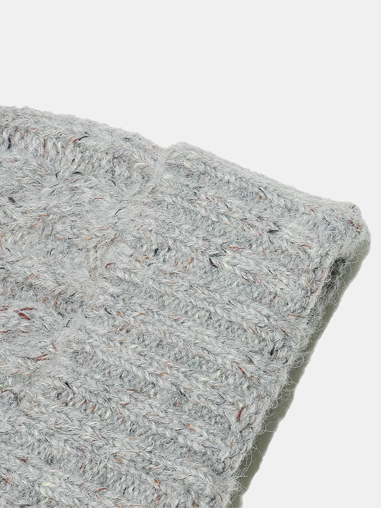 Warm Knitted Hat With Pompom - Image 12