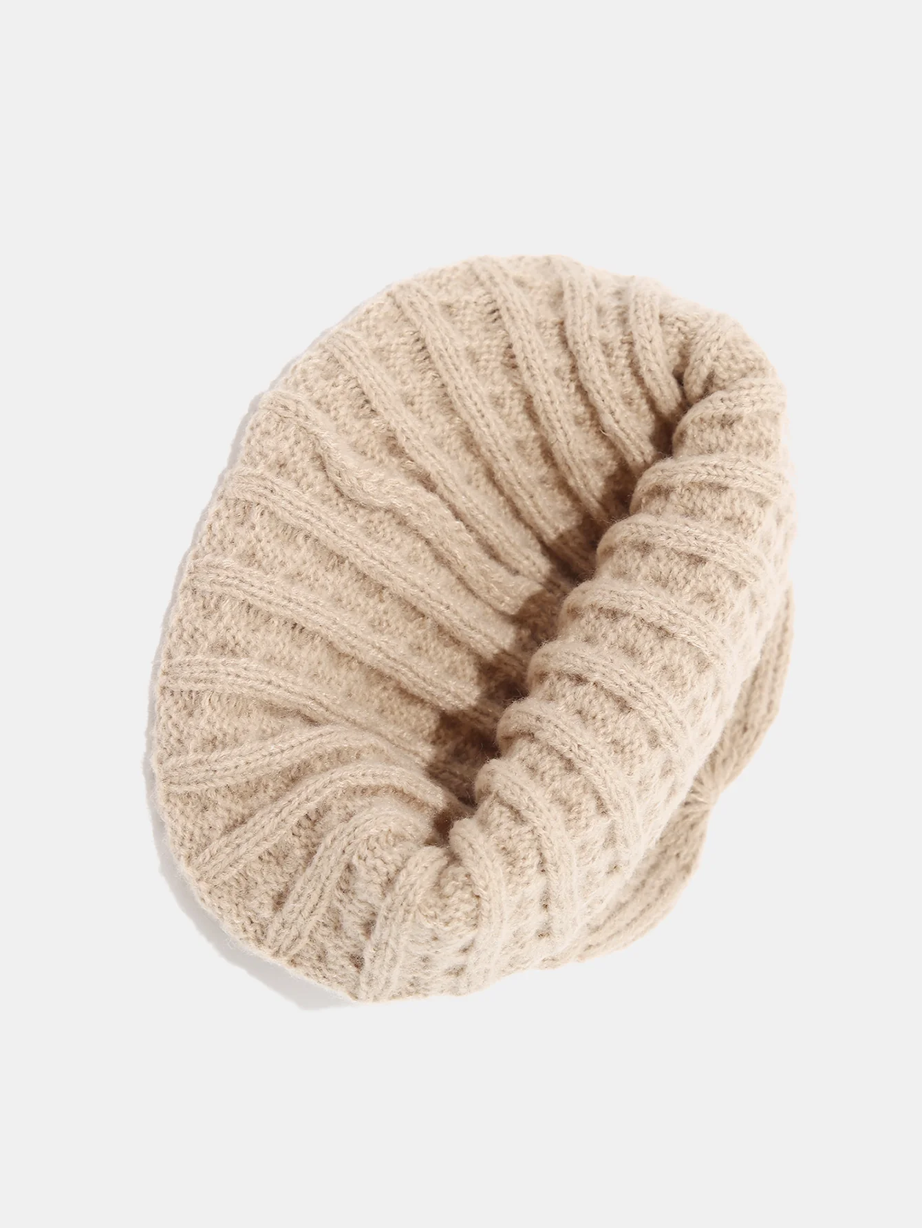Warme Vintage Strickmütze mit Zopfmuster - Image 9