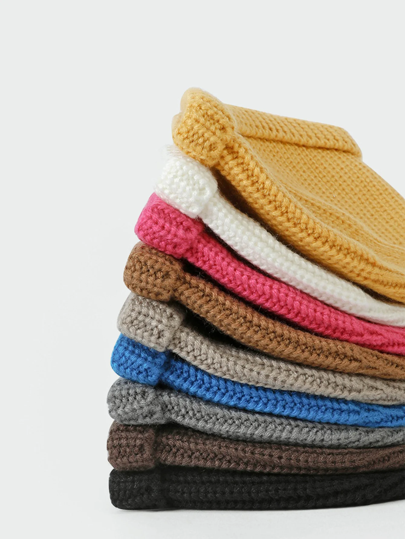 Warme Winterstrickmütze Unisex-Stil In Verschiedenen Farben Erhältlich - Image 10