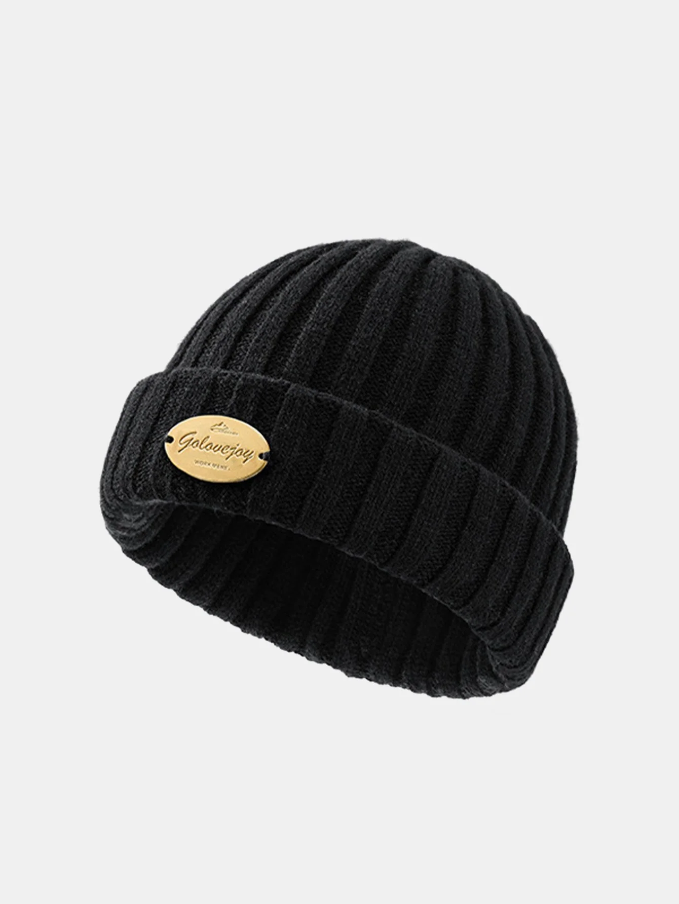 Warme Wollstrickmütze