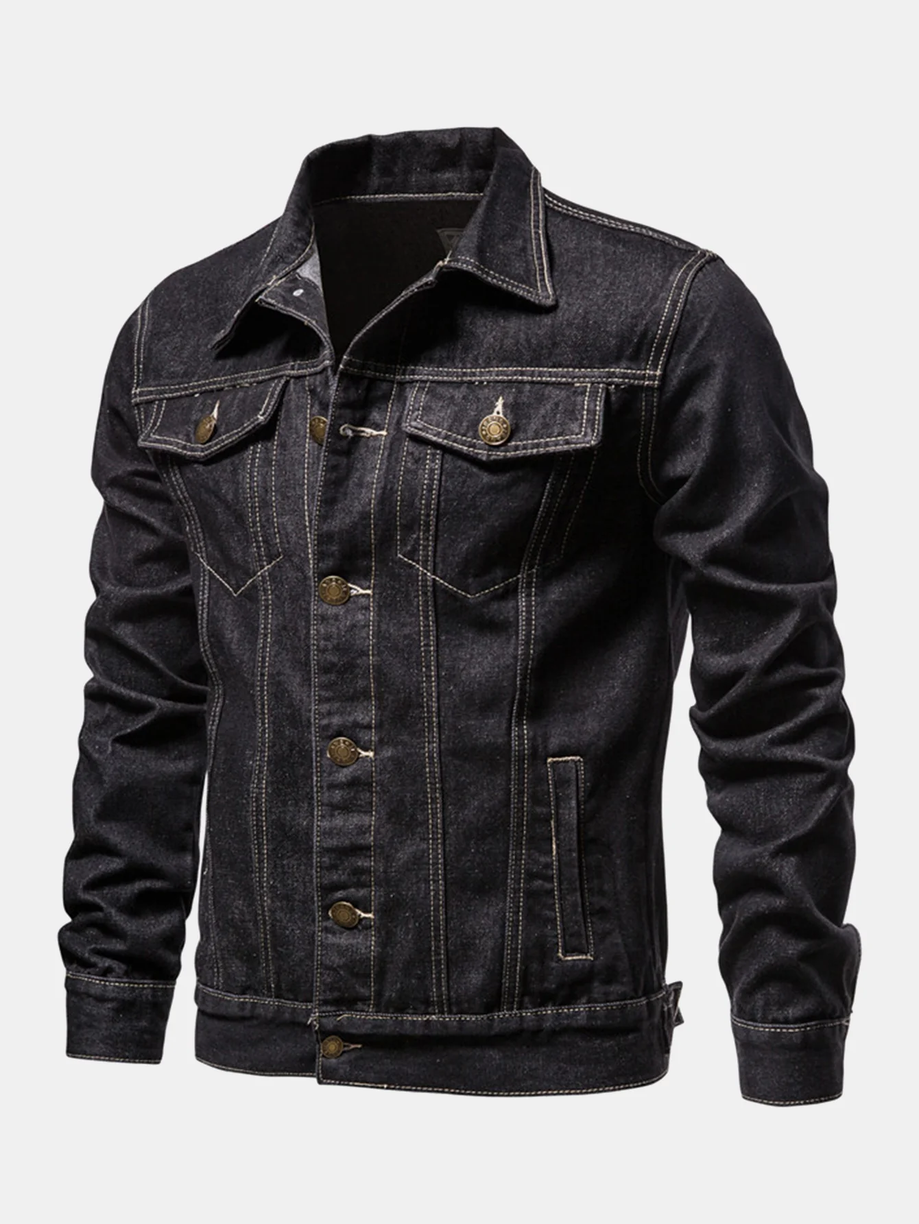 Gewaschene Jeansjacke - Image 5