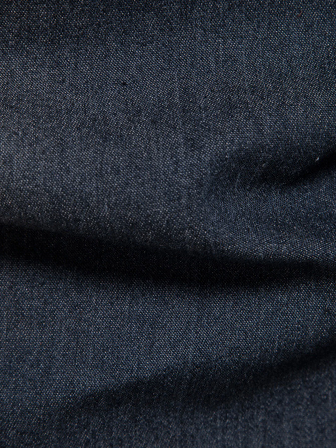 Gewaschenes Denim Westernhemd mit Taschen - Image 9