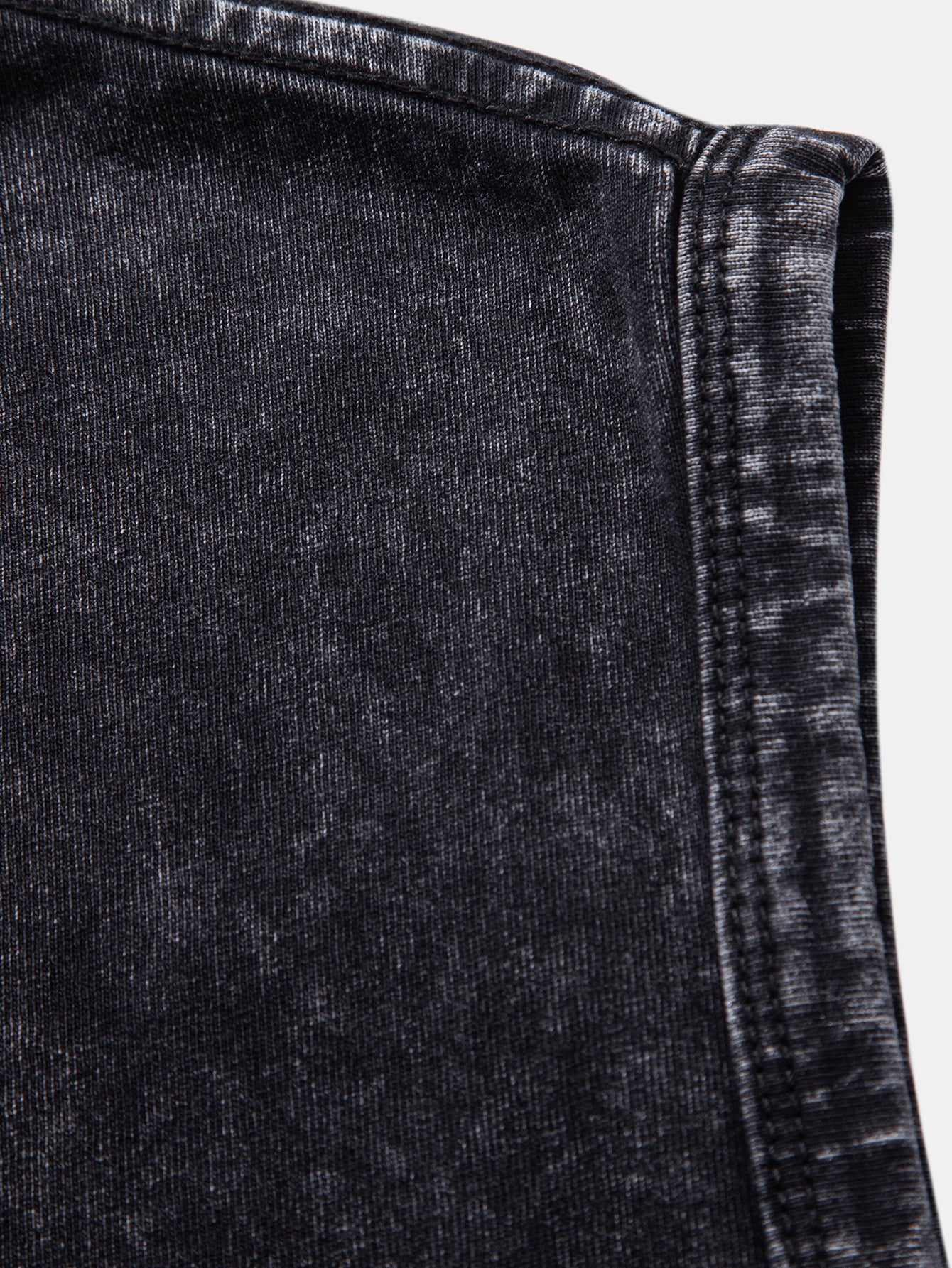 Washed Distressed Tank Top & Washed Distressed Drawstring Shorts - Image 9