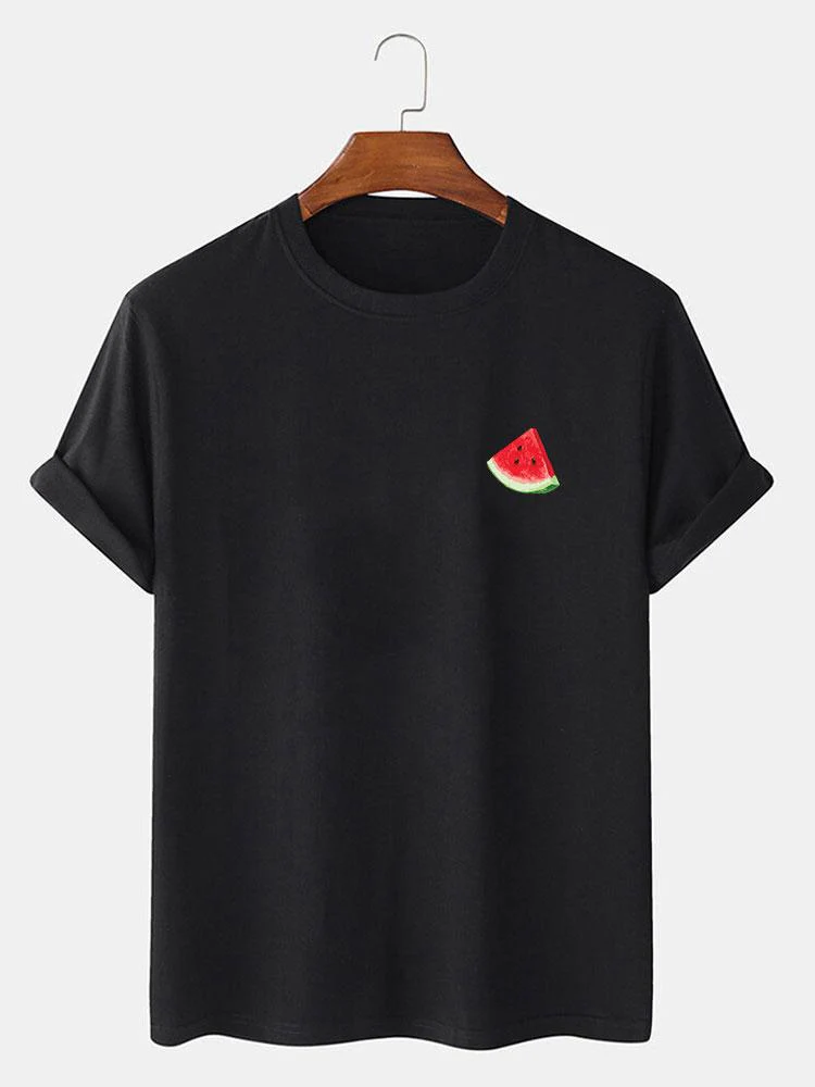 Wassermelonen-Print-T-Shirt - Image 2