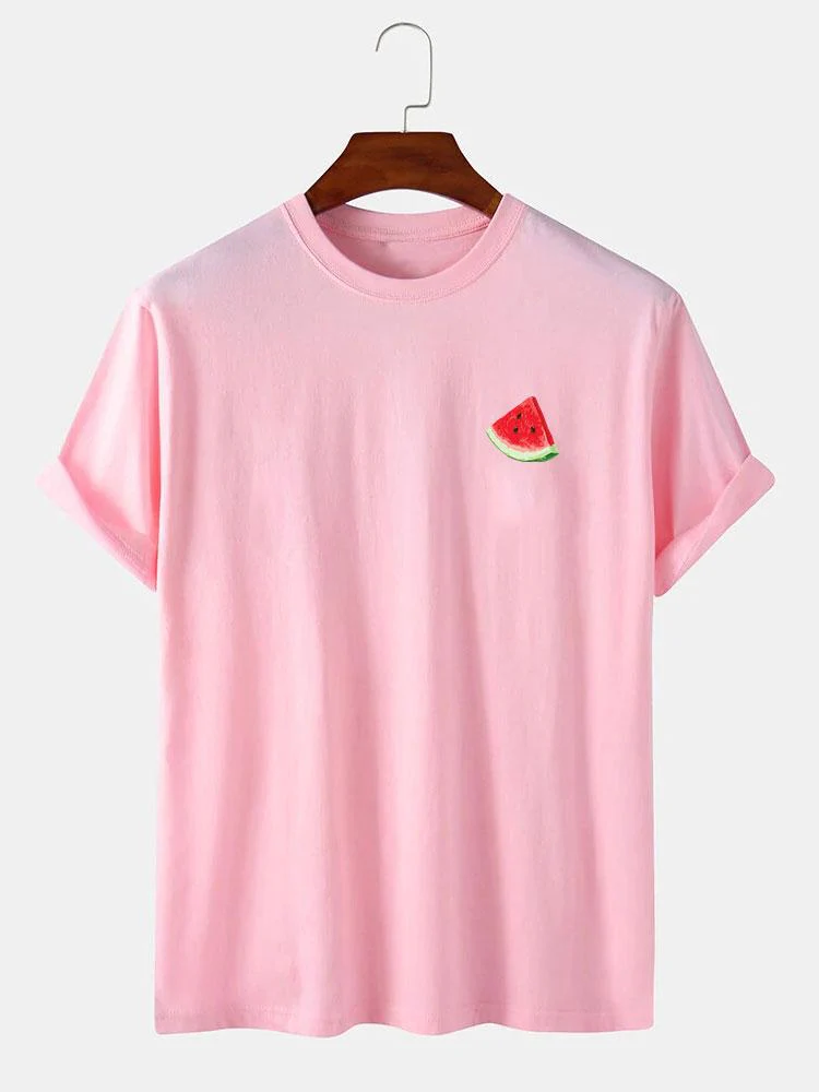 Wassermelonen-Print-T-Shirt - Image 3