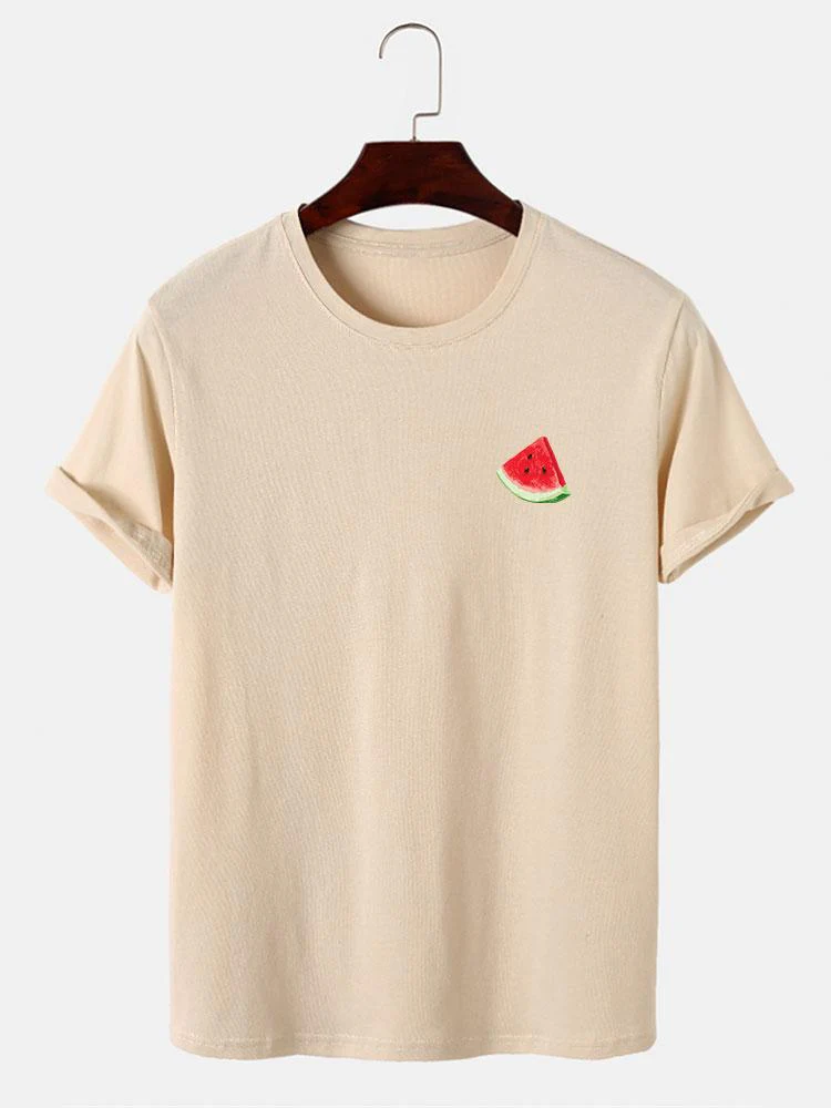 Wassermelonen-Print-T-Shirt - Image 4