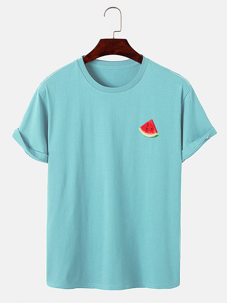 Wassermelonen-Print-T-Shirt - Image 6