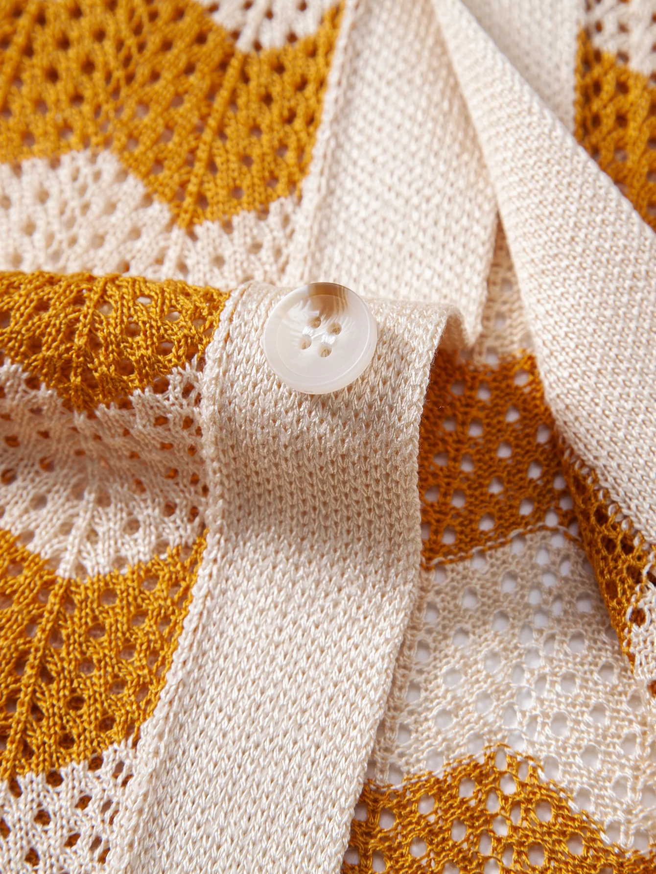 Wave Crochet Shirt - Image 9