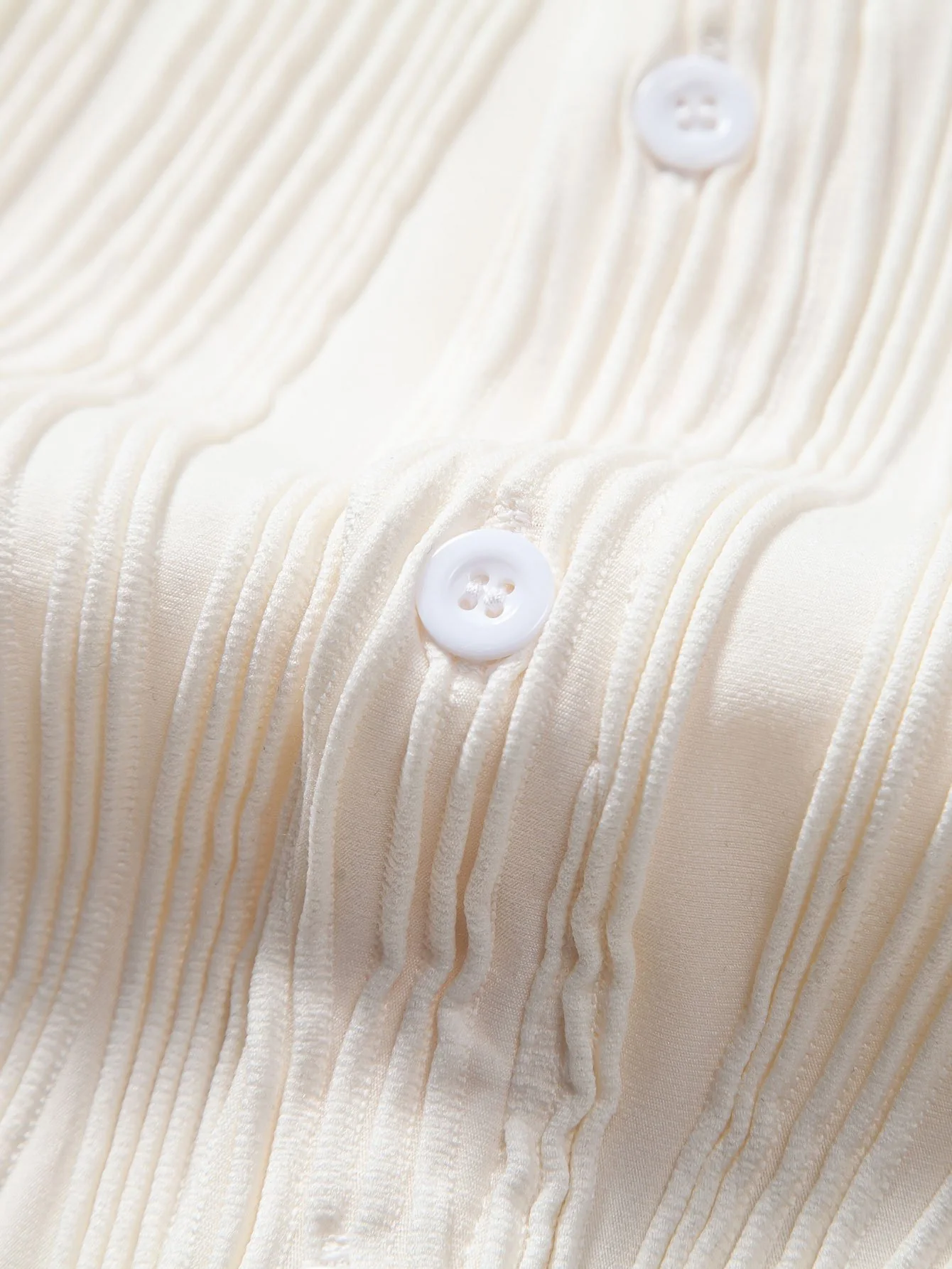 Wellenstrukturierte Button-Up-Hemd - Image 10